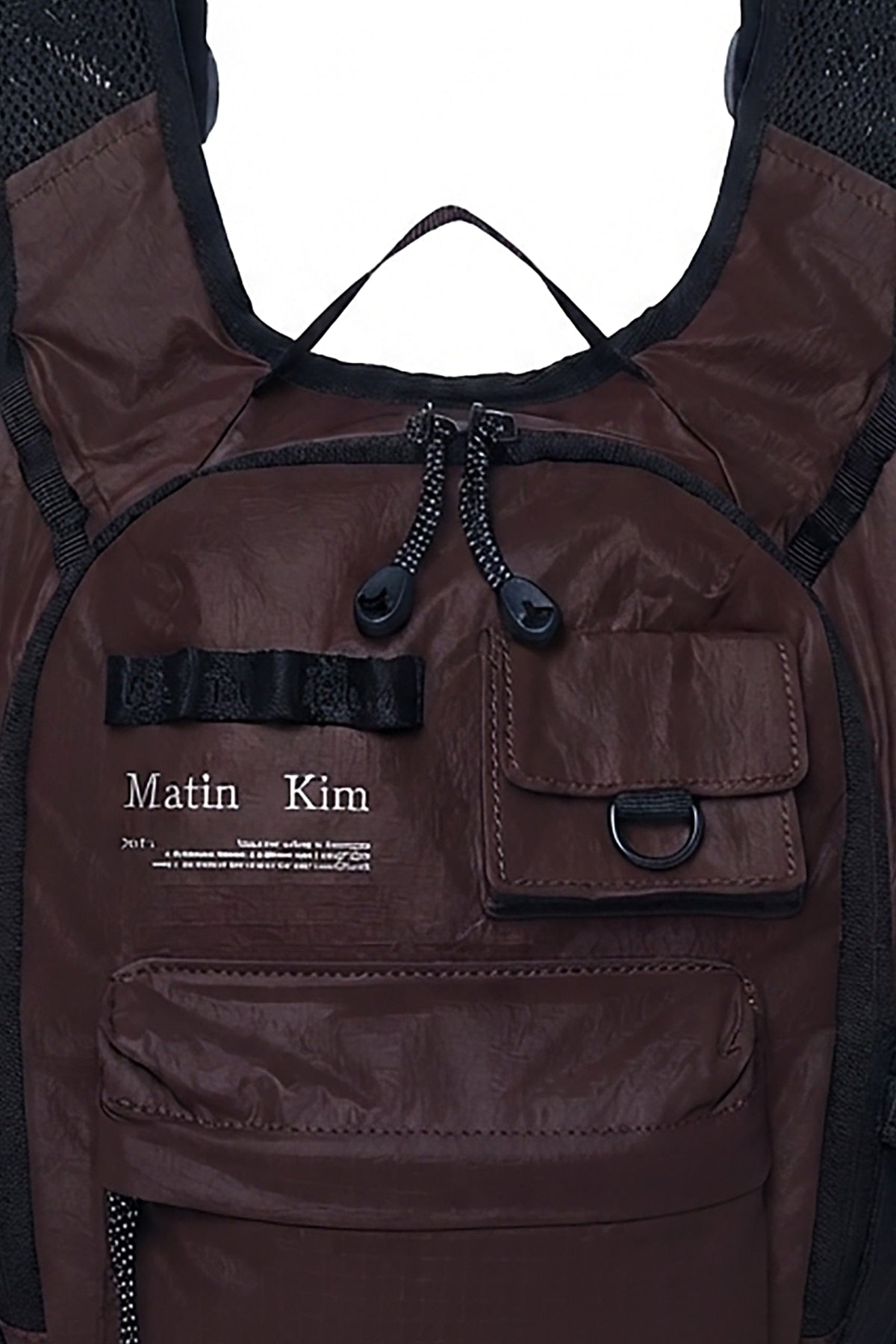 Matinkim Multi-Pocket Lite Mini Backpack IN Dark Brown