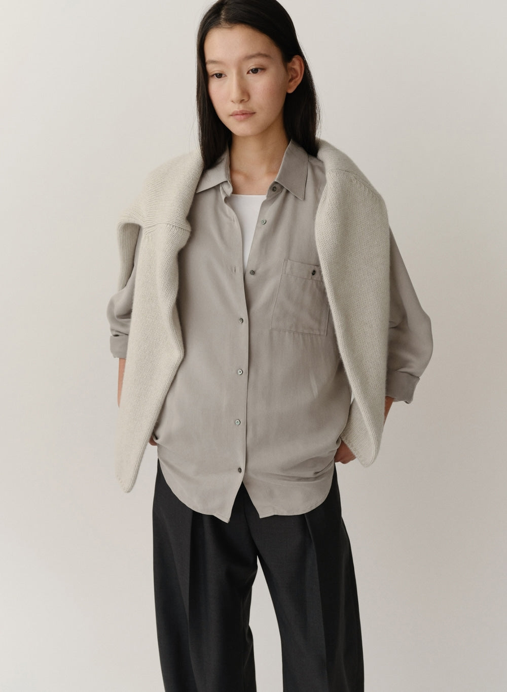 Kindersalmon Elodie Shirt Celadon