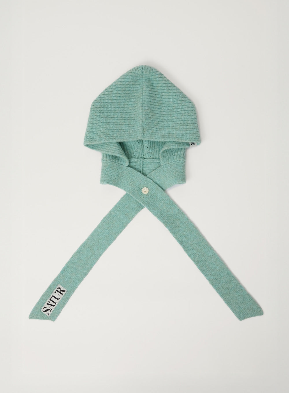 [satur] (W) Knit Balaclava - Mint