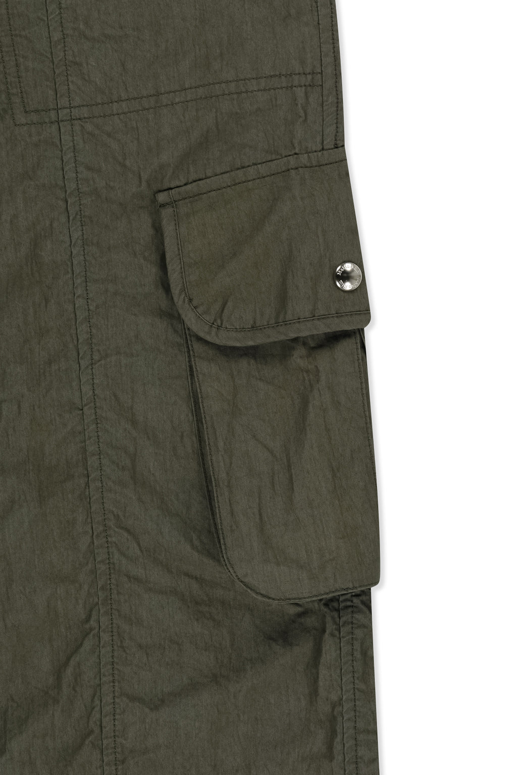 Matinkim Crinkle Capri Pants IN Khaki