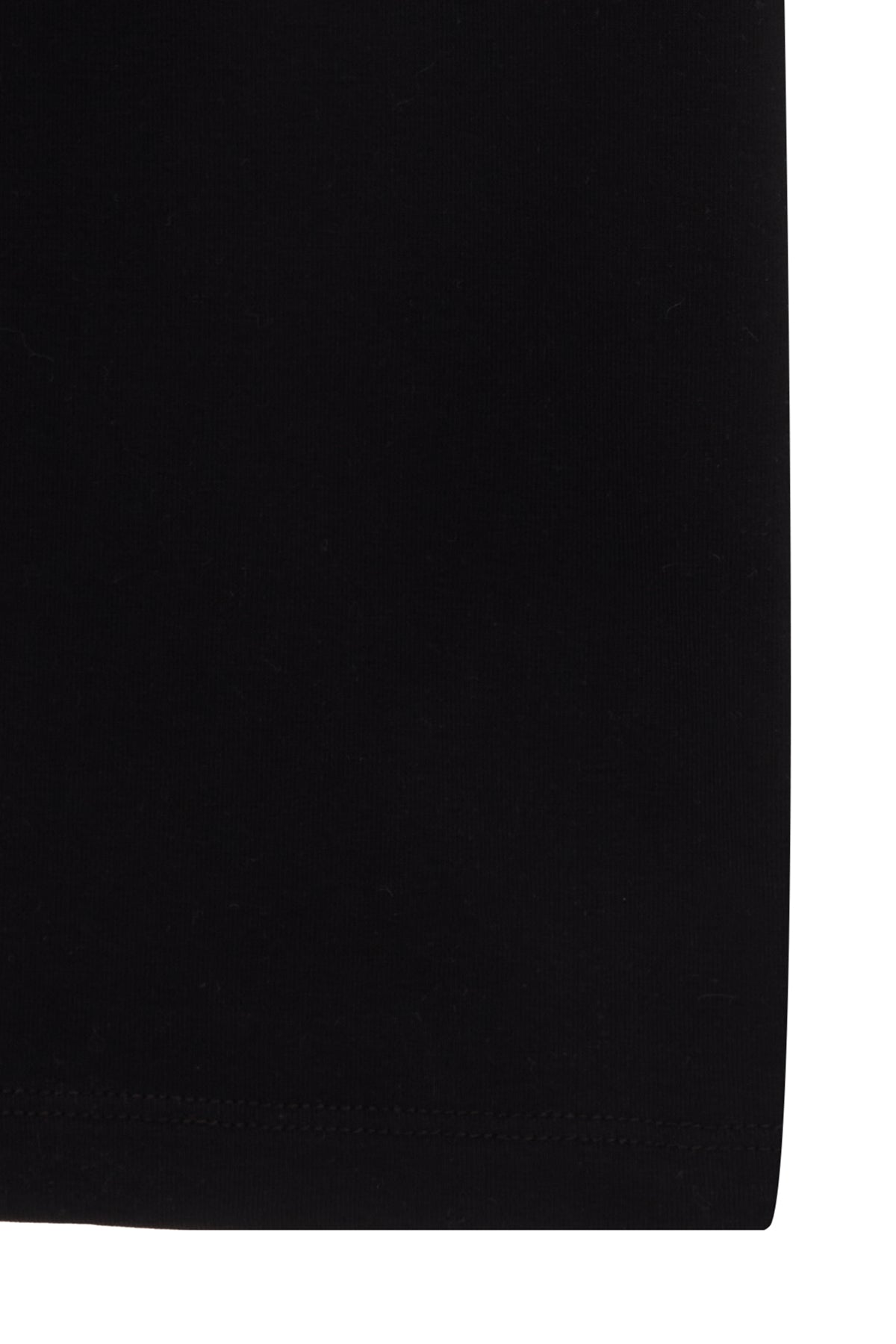 Matinkim Matin Circle Logo Crop Top IN Black