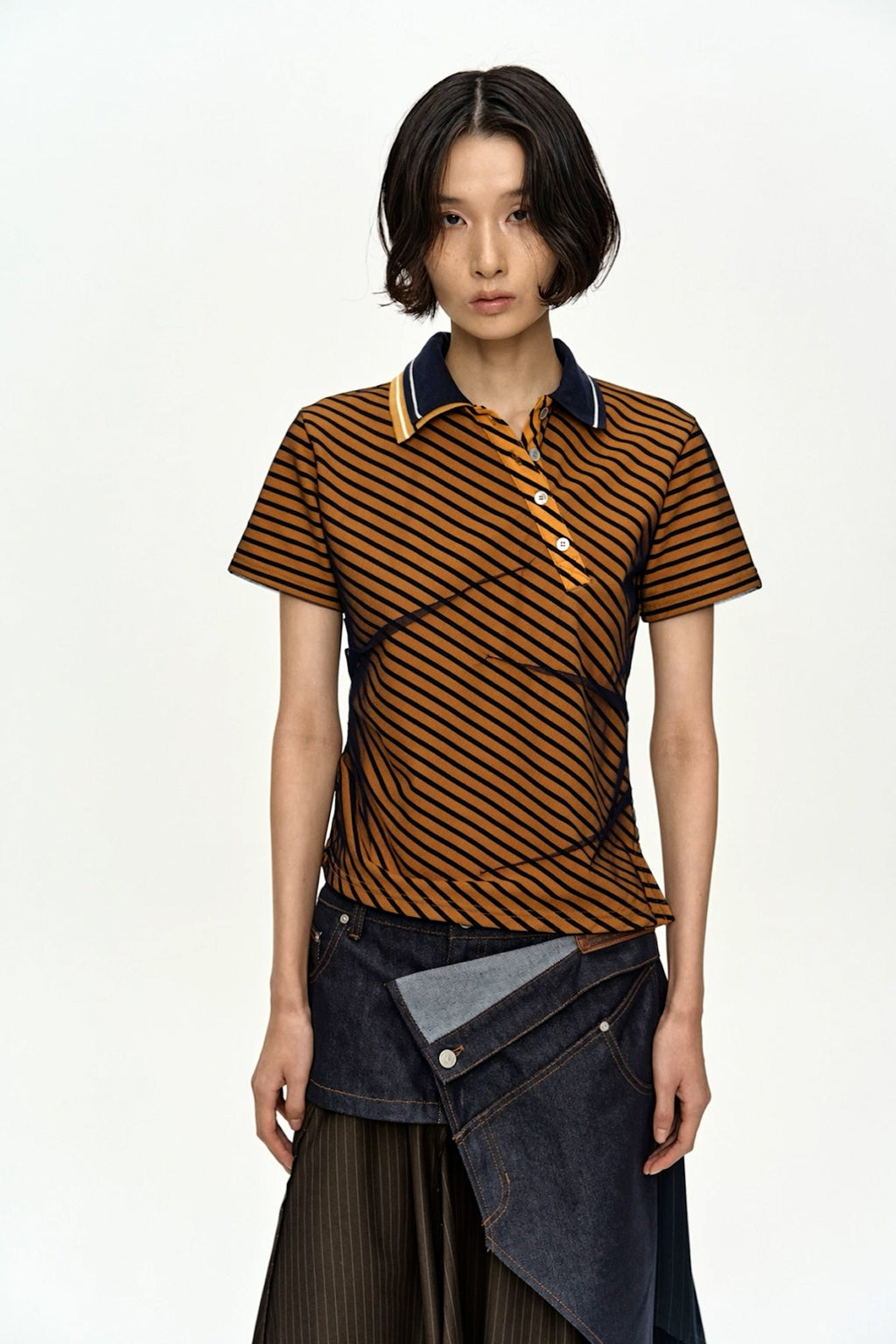 Andersson Bell Twisted PK Polo Top