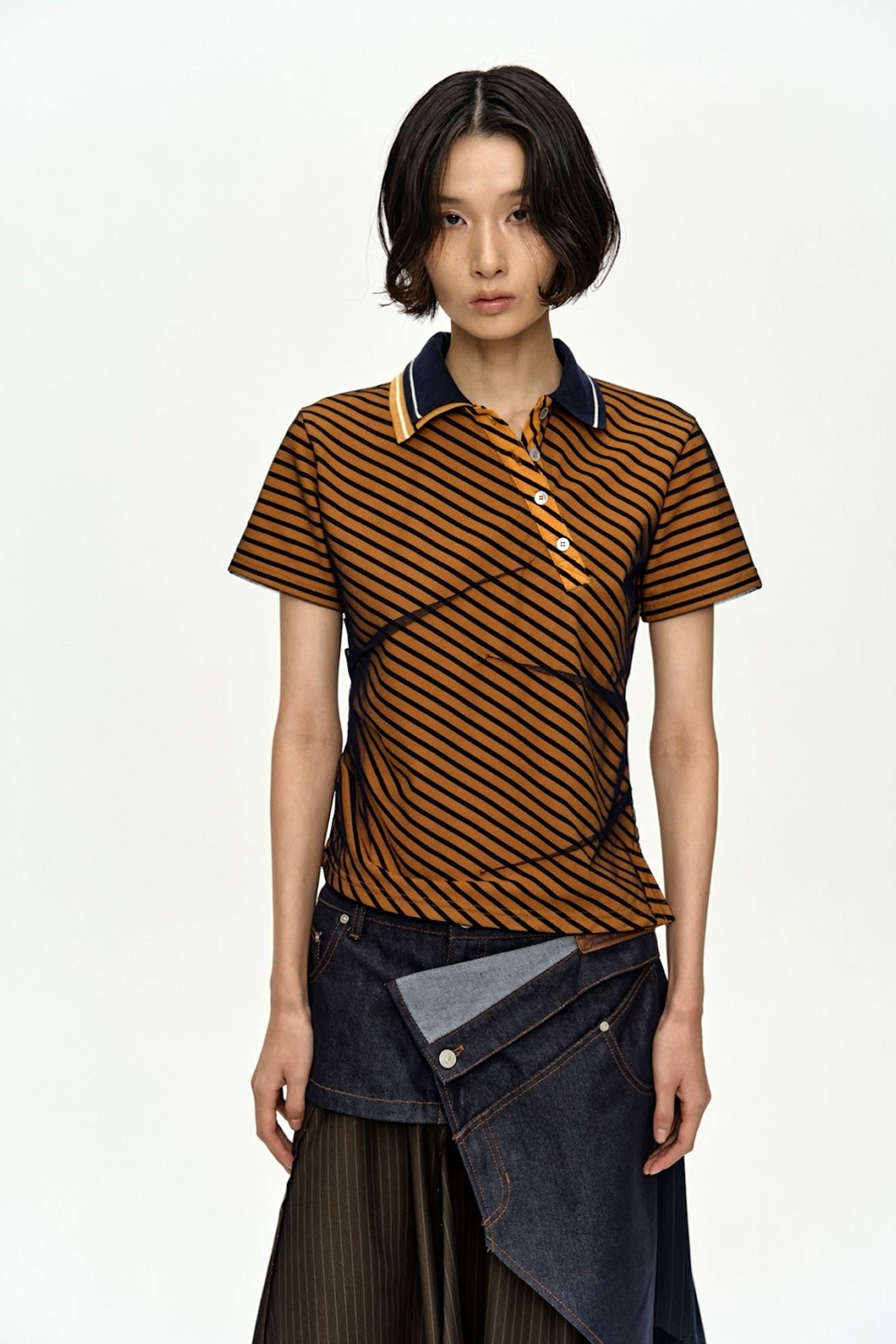 Andersson Bell Twisted PK Polo Top