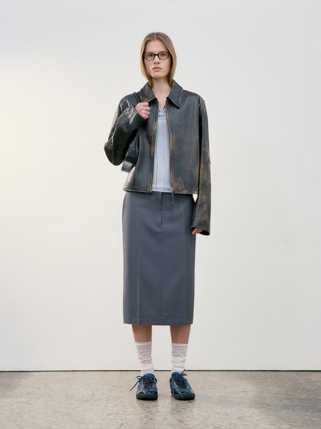 [low_classic] Real Leather Jacket
Black