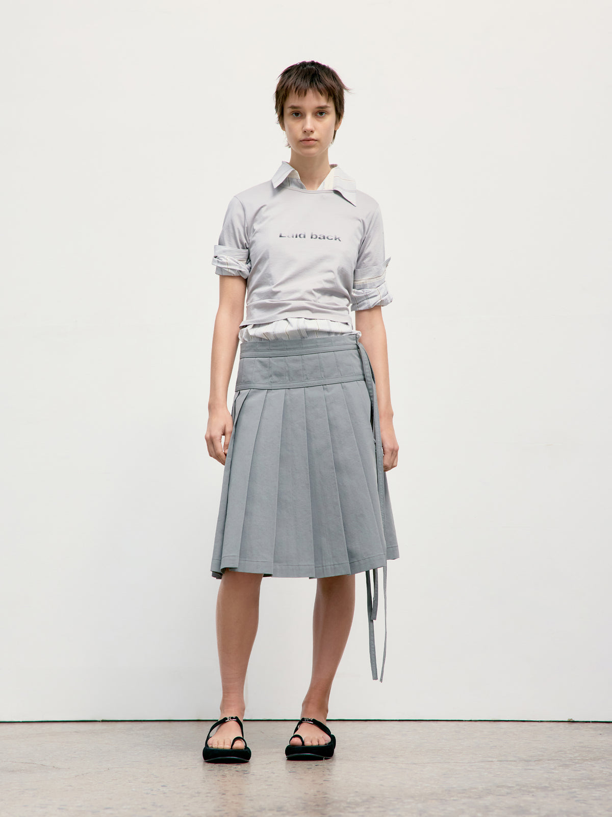 Low Classic Laid Back T-Shirt Light Grey