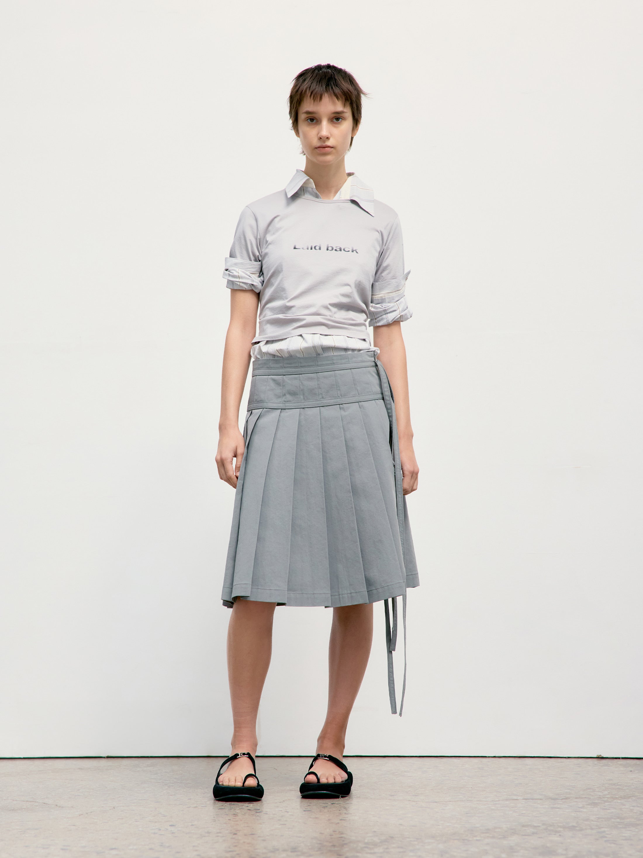 Low Classic Laid Back T-Shirt Light Grey