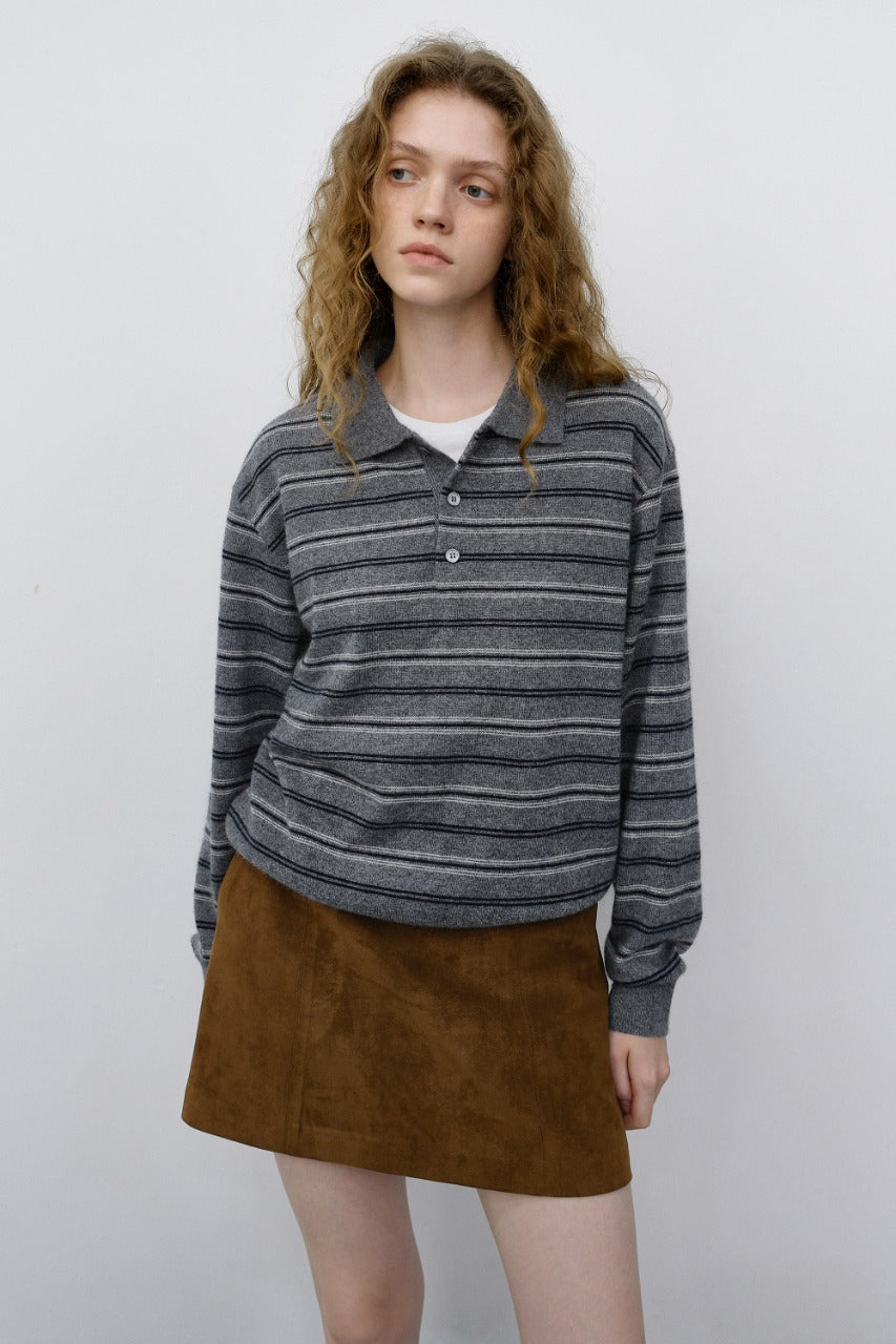 Dunst Suede Mini Skirt Brown