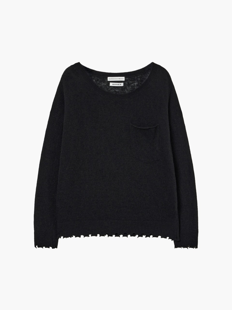 Margesherwood Loose Pullover black