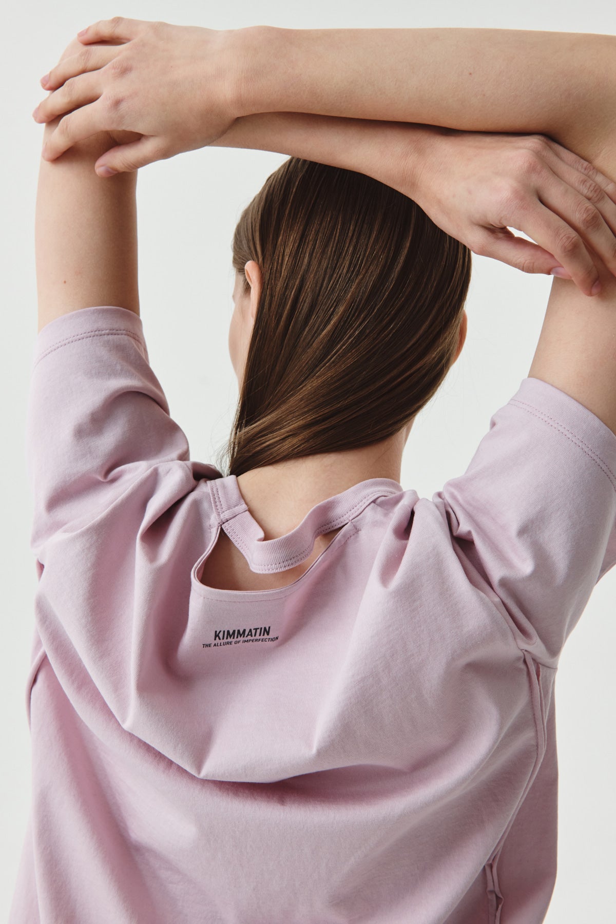 Matinkim Campaign Printing Top IN Pink