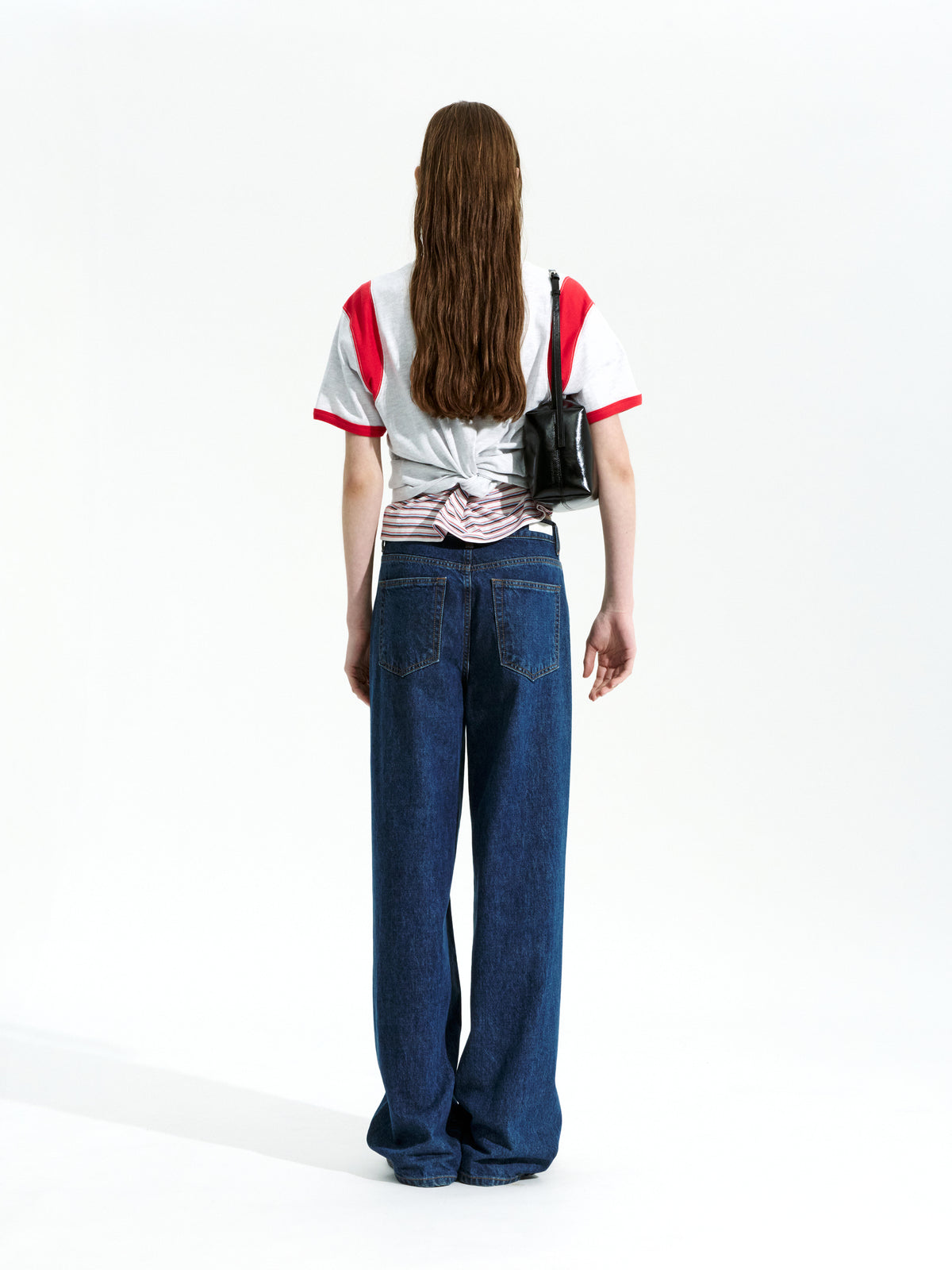 Low Classic Trimming 05 T-Shirt Light Melange Grey