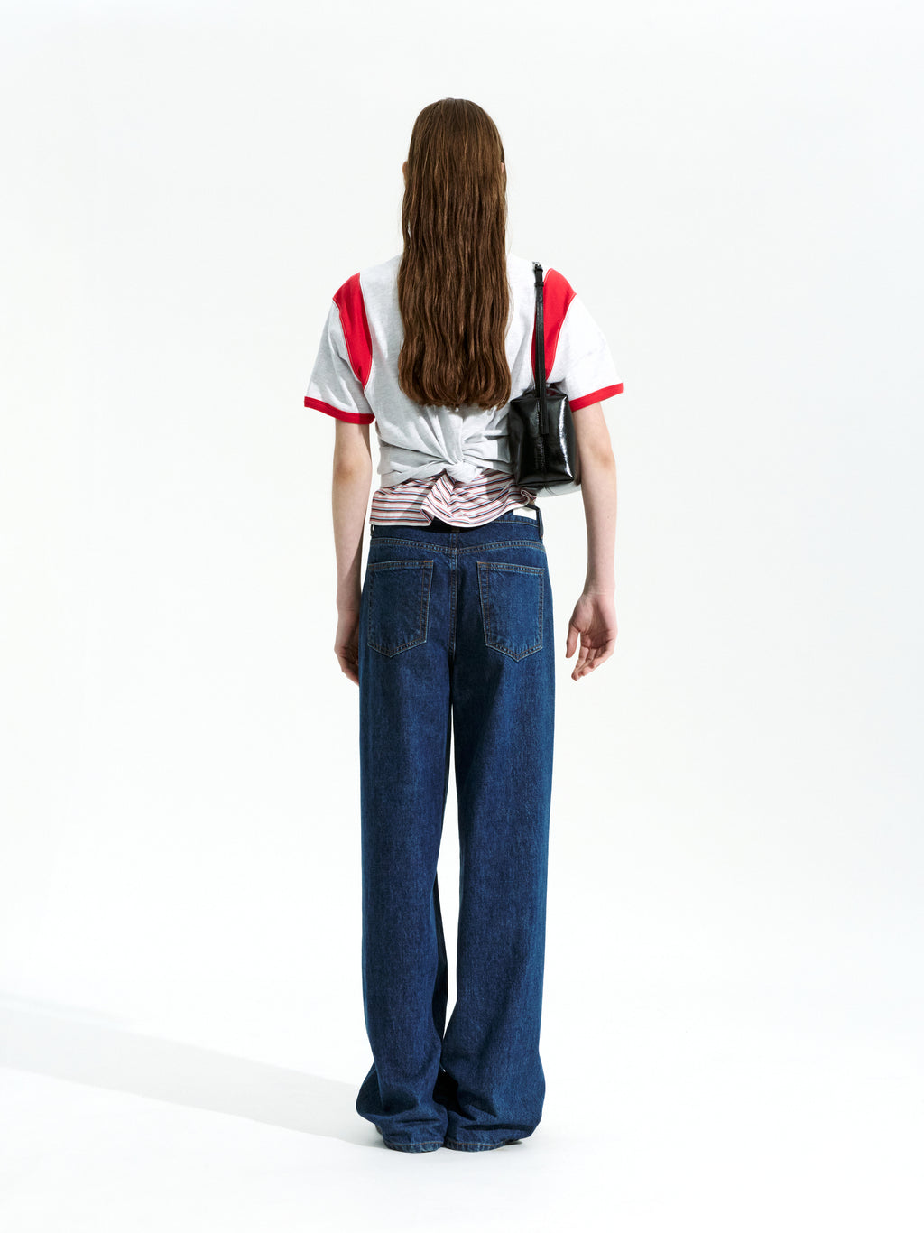 Low Classic Trimming 05 T-Shirt Light Melange Grey