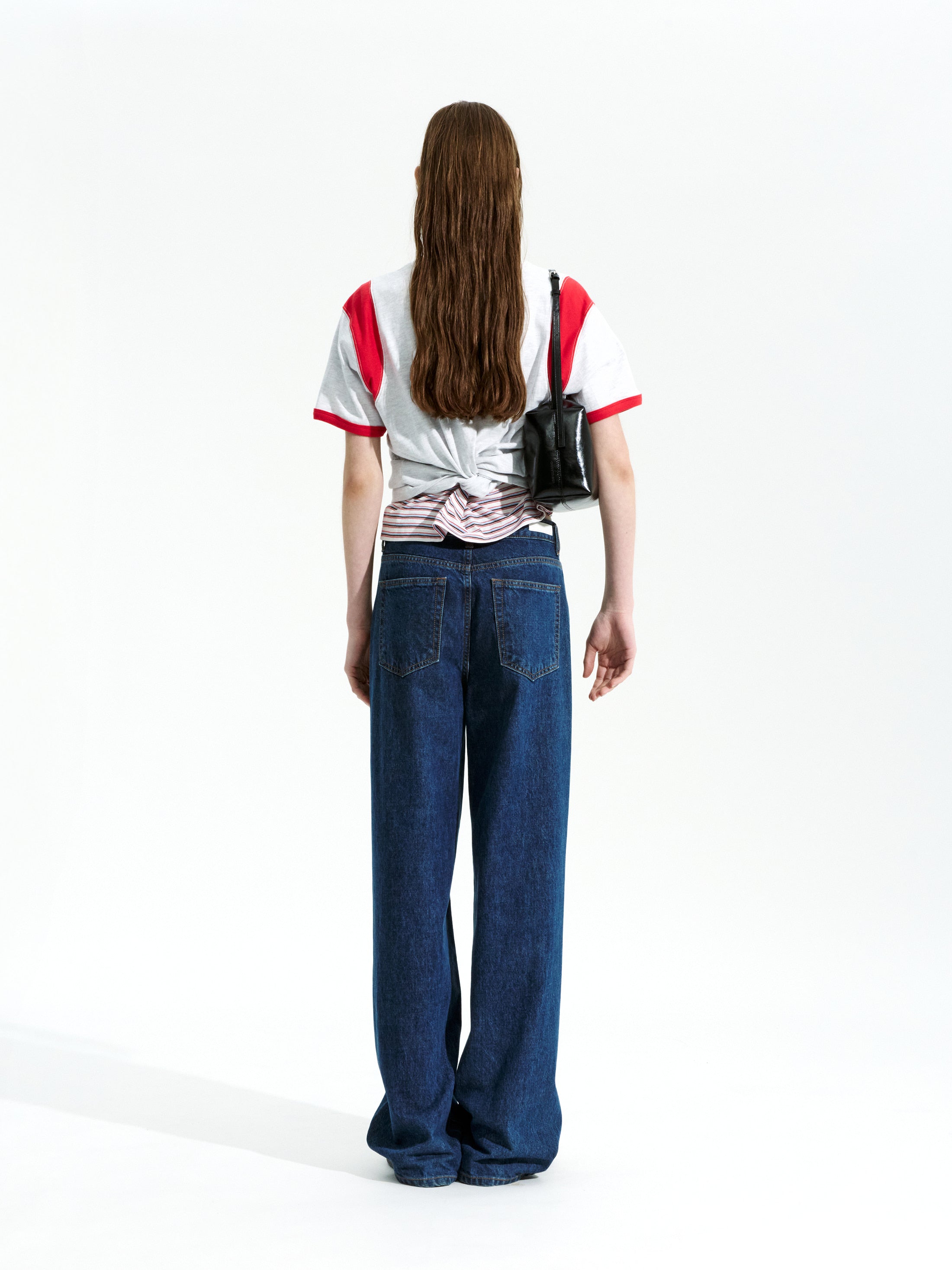 Low Classic Trimming 05 T-Shirt Light Melange Grey
