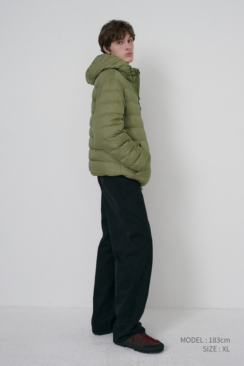 Dunst Unisex Light Goose Down Jacket Olive