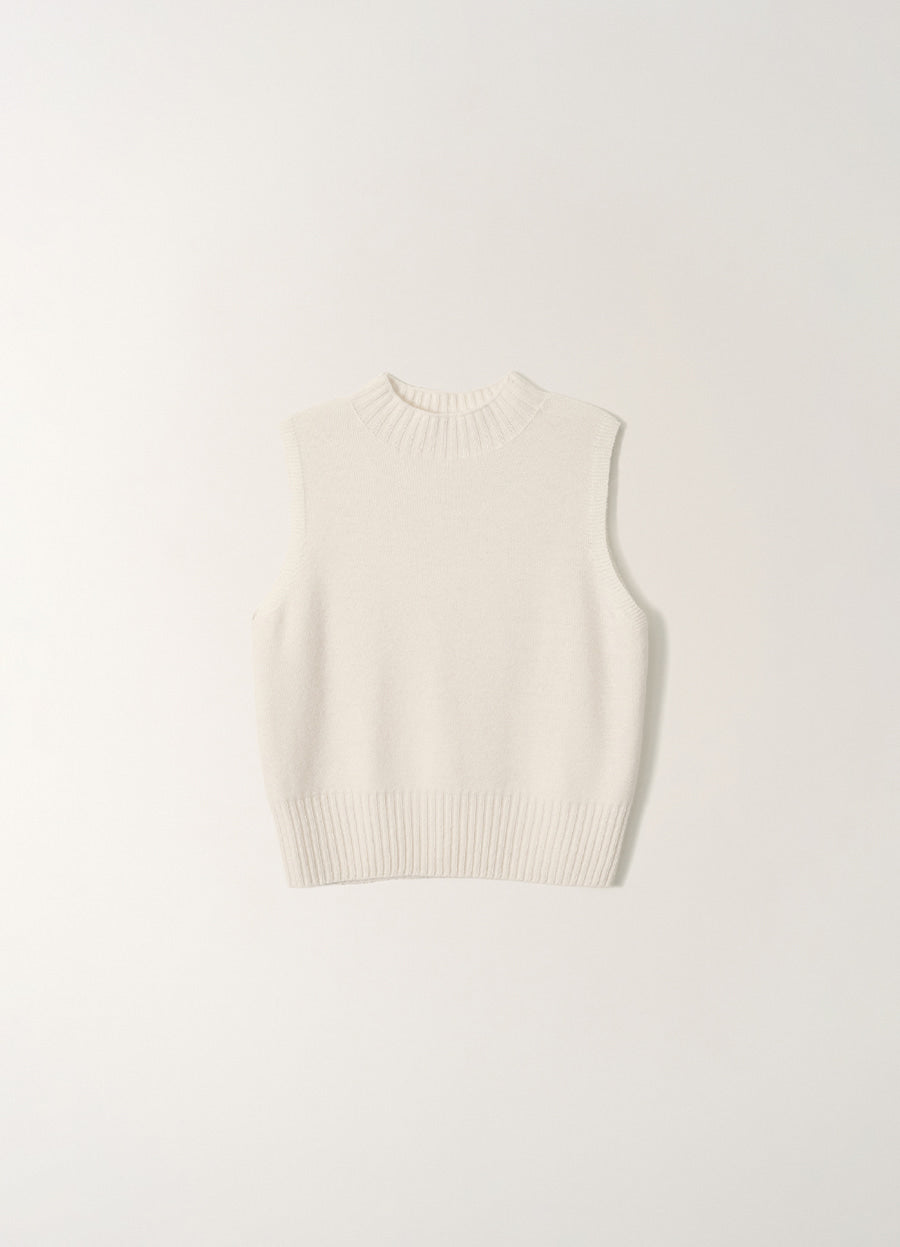 Nothing Written Cole knit vest (Ivory)