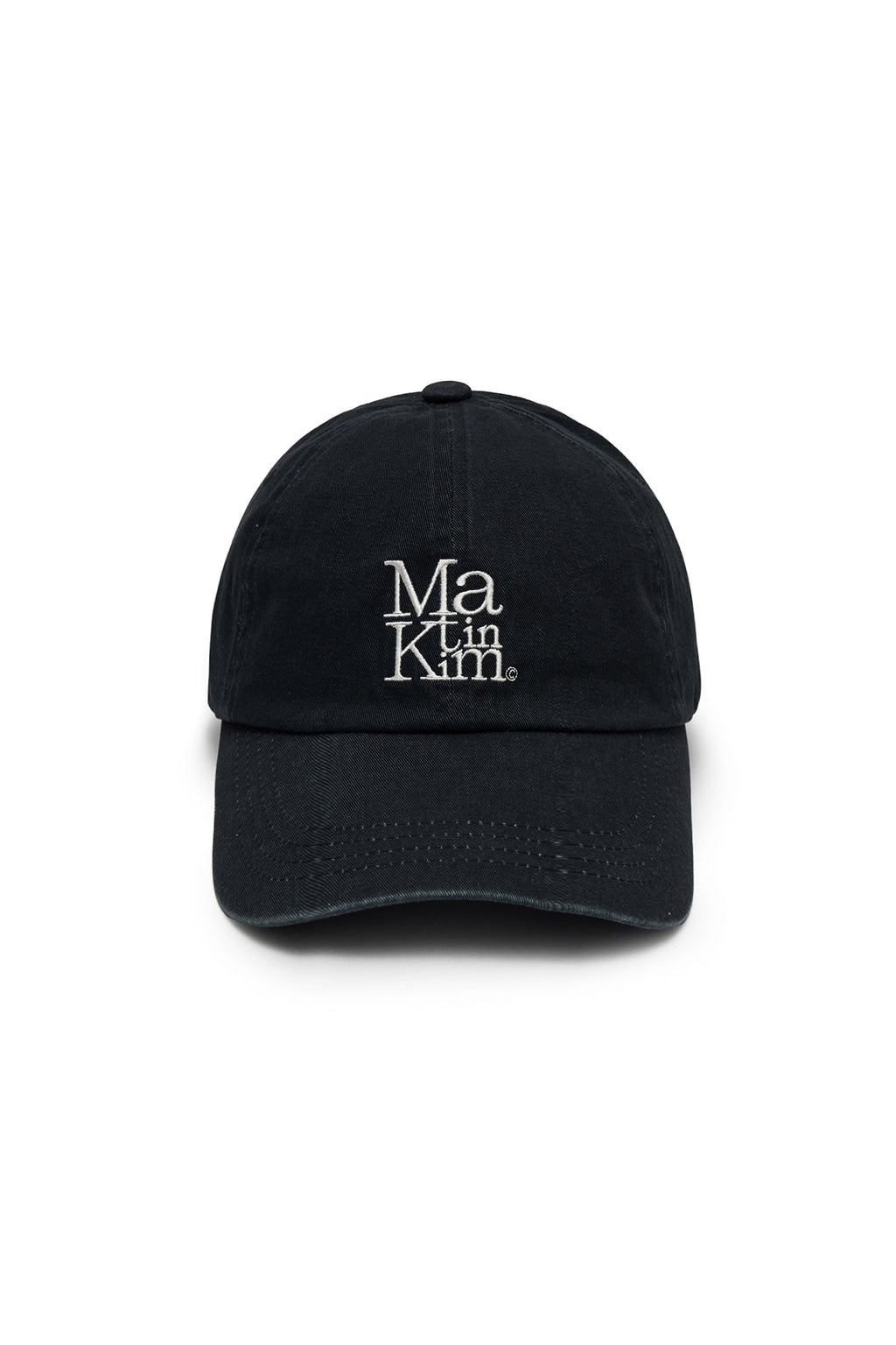 Matinkim Matin Block Logo Ball Cap IN Dark Navy
