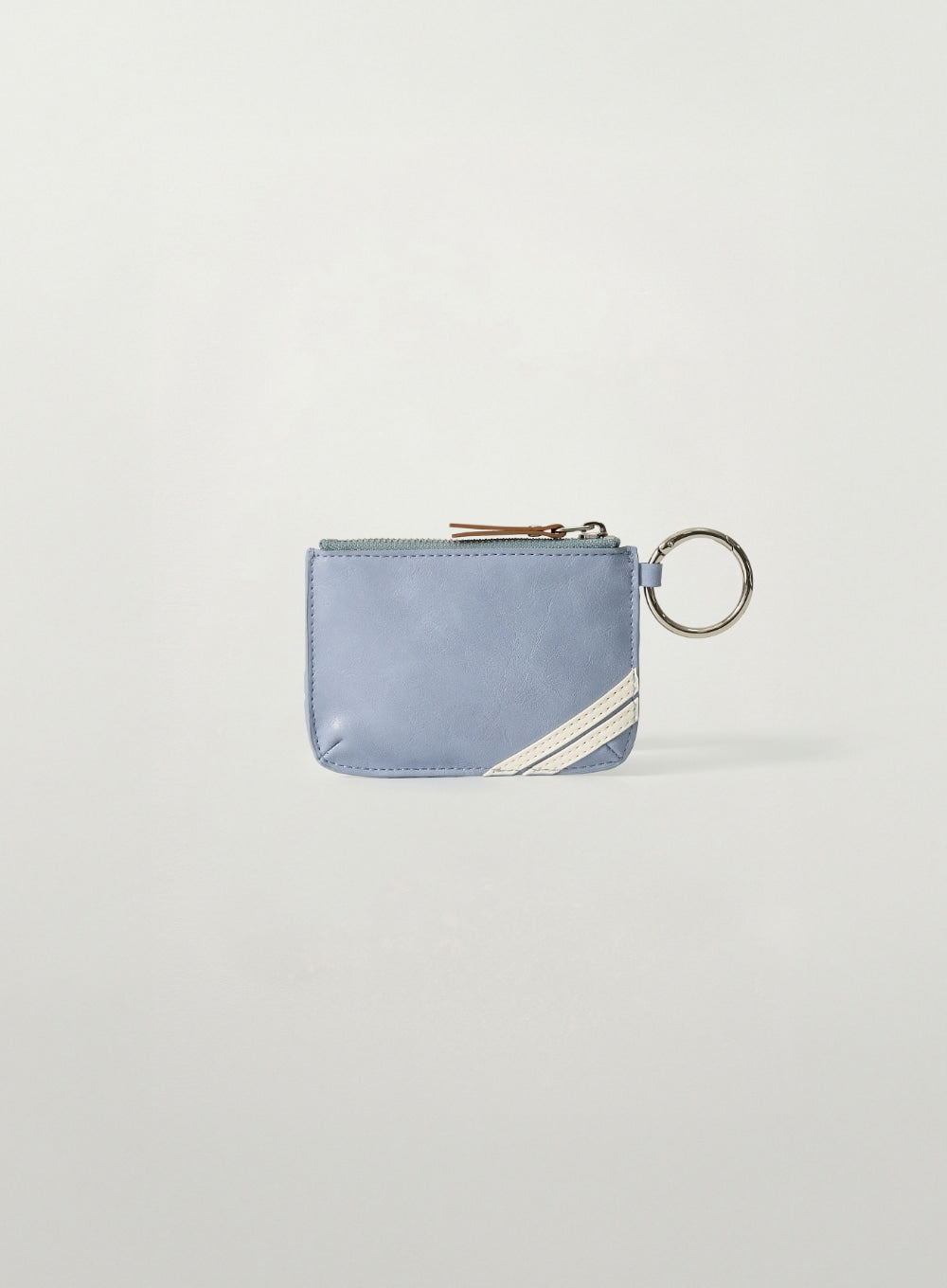 [SATUR] Lawton Contrast Card Wallet - Blue