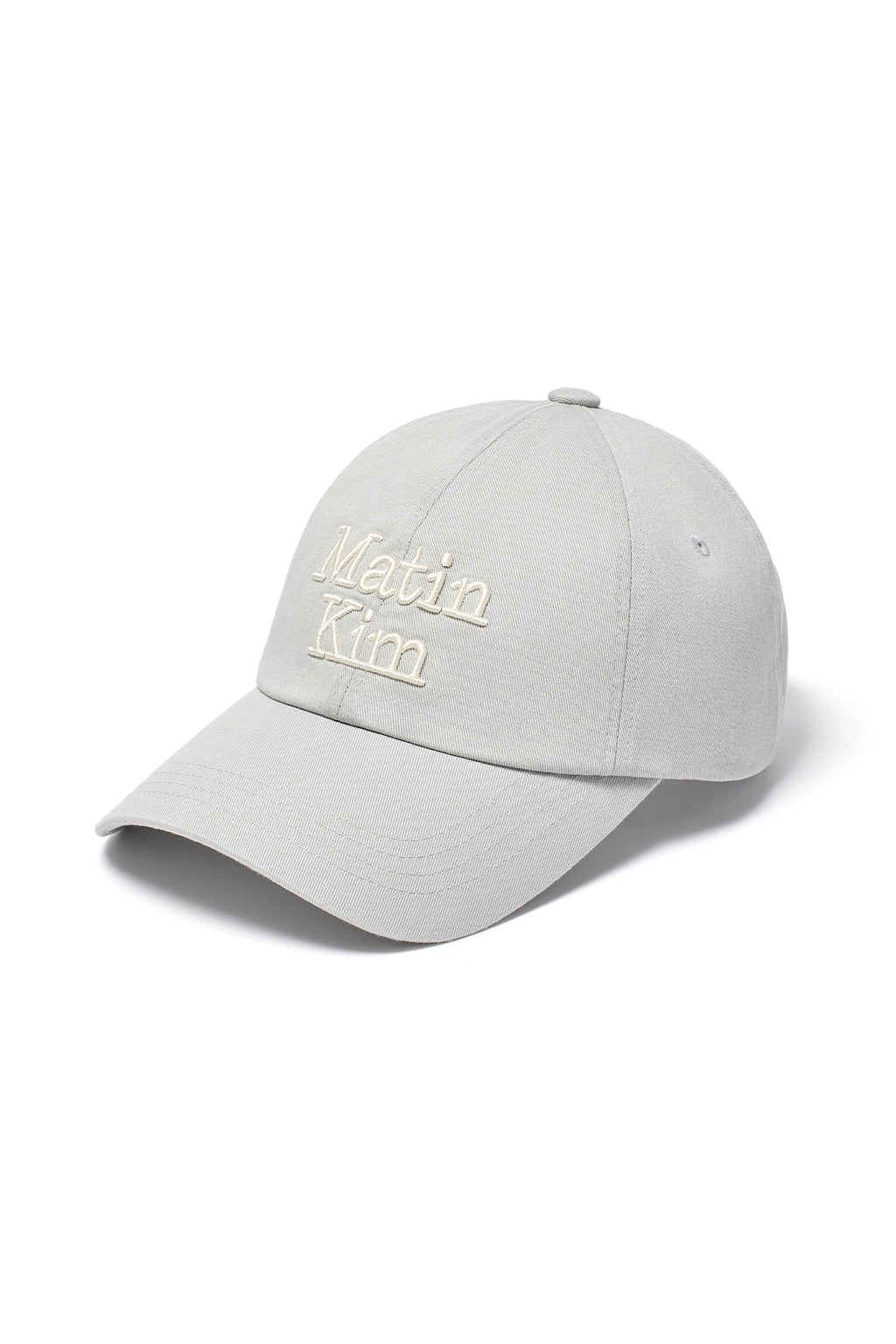[matinkim] MATIN VOLUME LOGO BALL CAP IN GREY