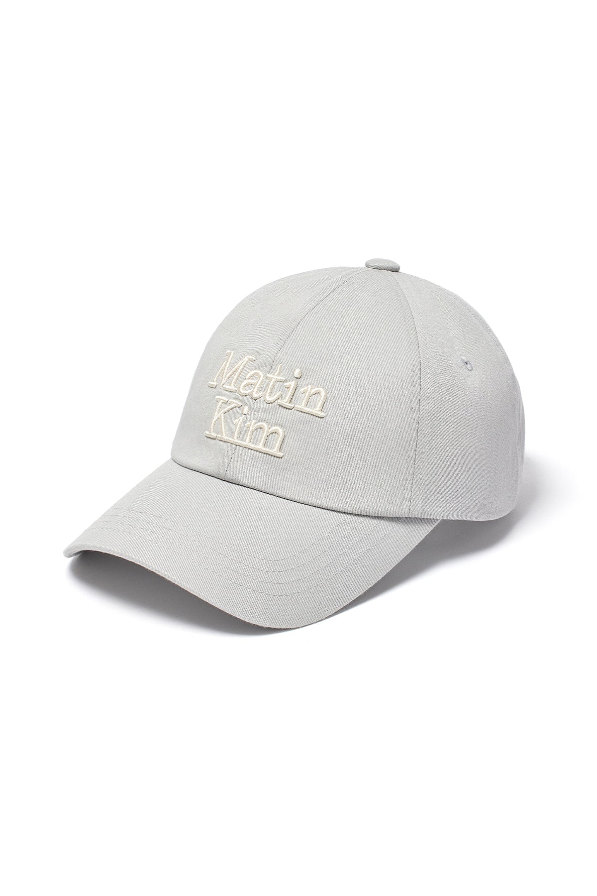 [matinkim] MATIN VOLUME LOGO BALL CAP IN GREY