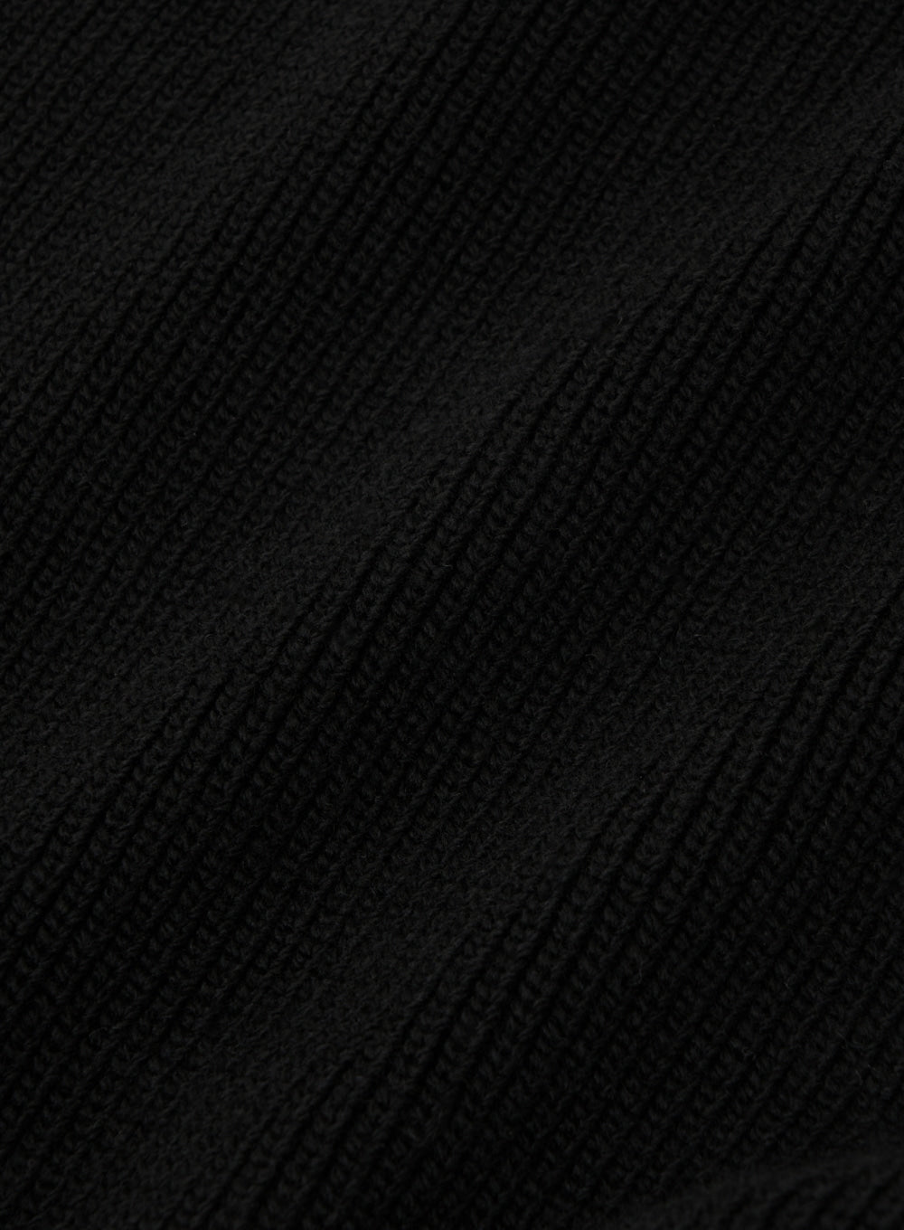 [satur] Verona Knit Muffler - Black