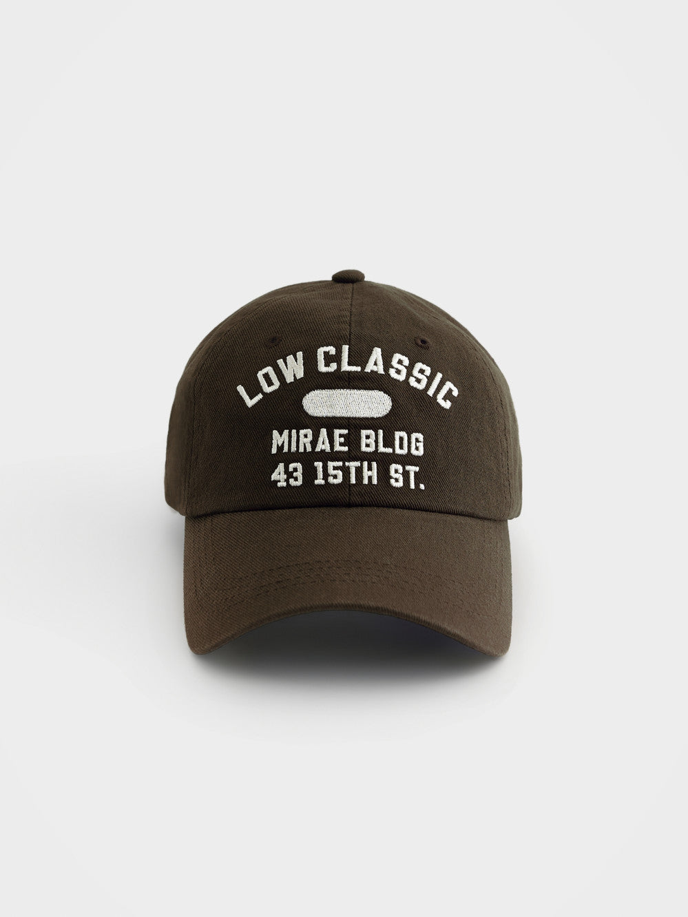 [Low Classic] Mirae Cotton Lc Cap_Brown