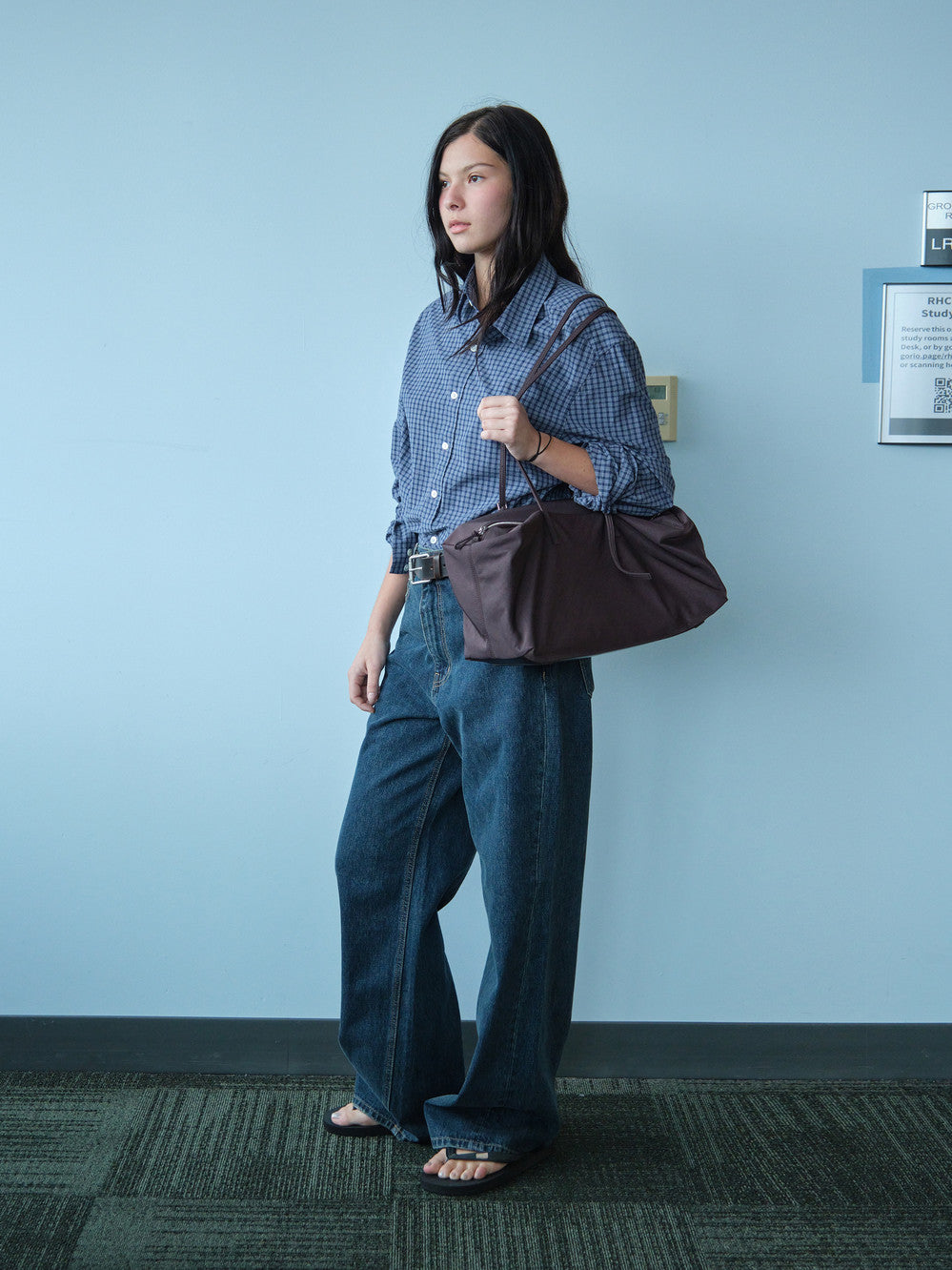 Low Classic Regular-Fit Lc Checked Shirt Navy