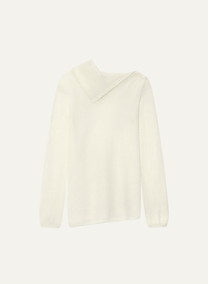 Kindersalmon Wholegarment Turtleneck Cream