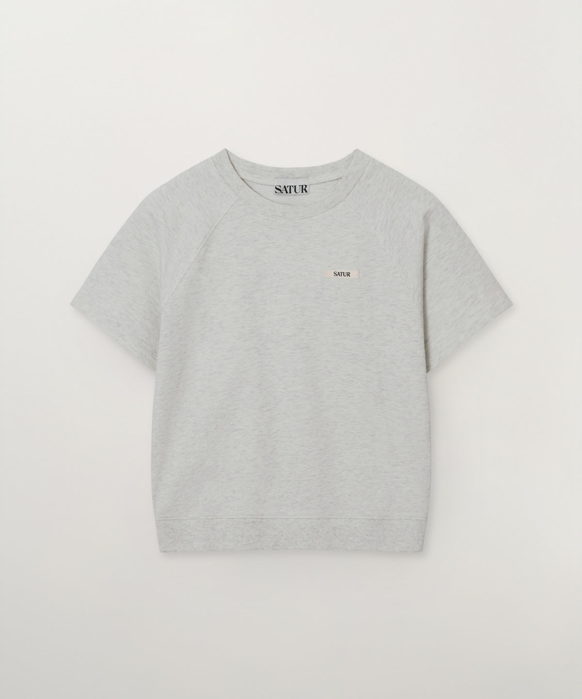 Satur (W) Basic Half Sweatshirt - Oatmeal