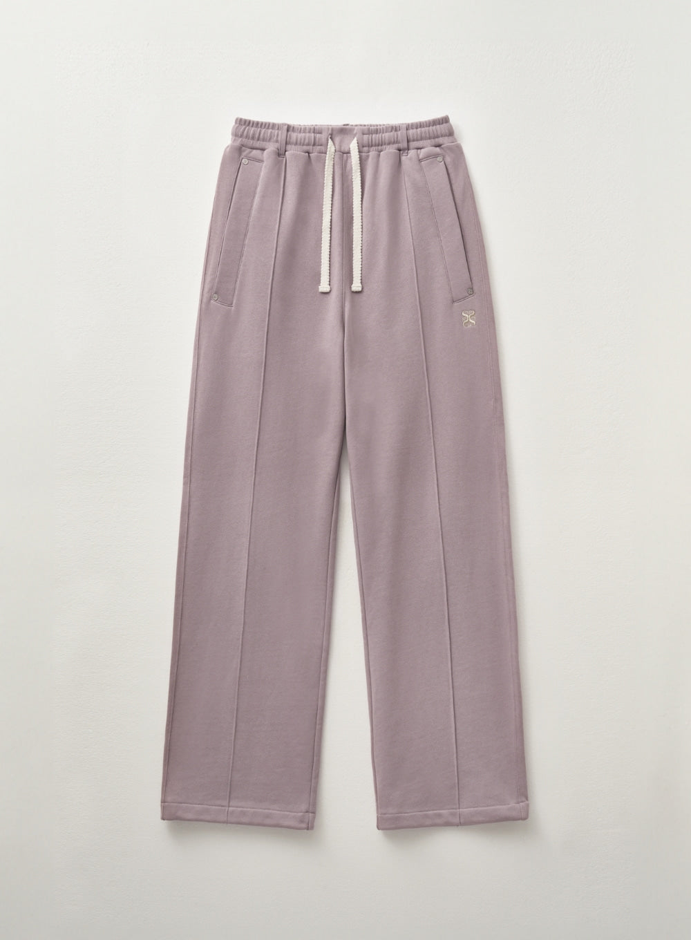[satur] (W) Teo Cotton Banding Sweatpants - Purple