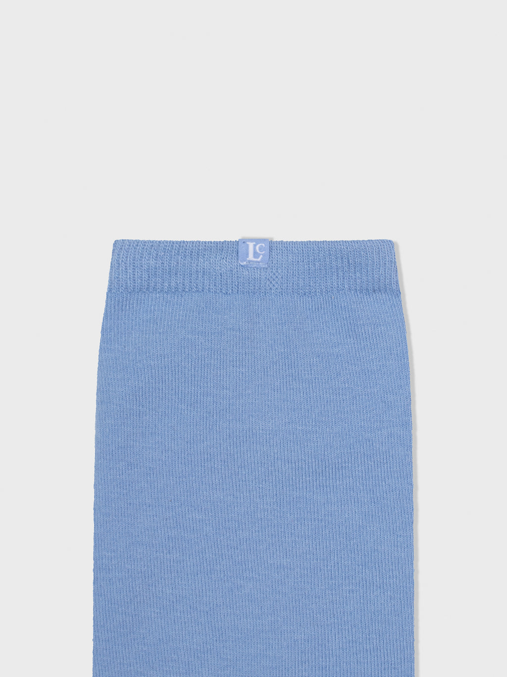 [Low Classic] Cotton Midi Socks_Blue