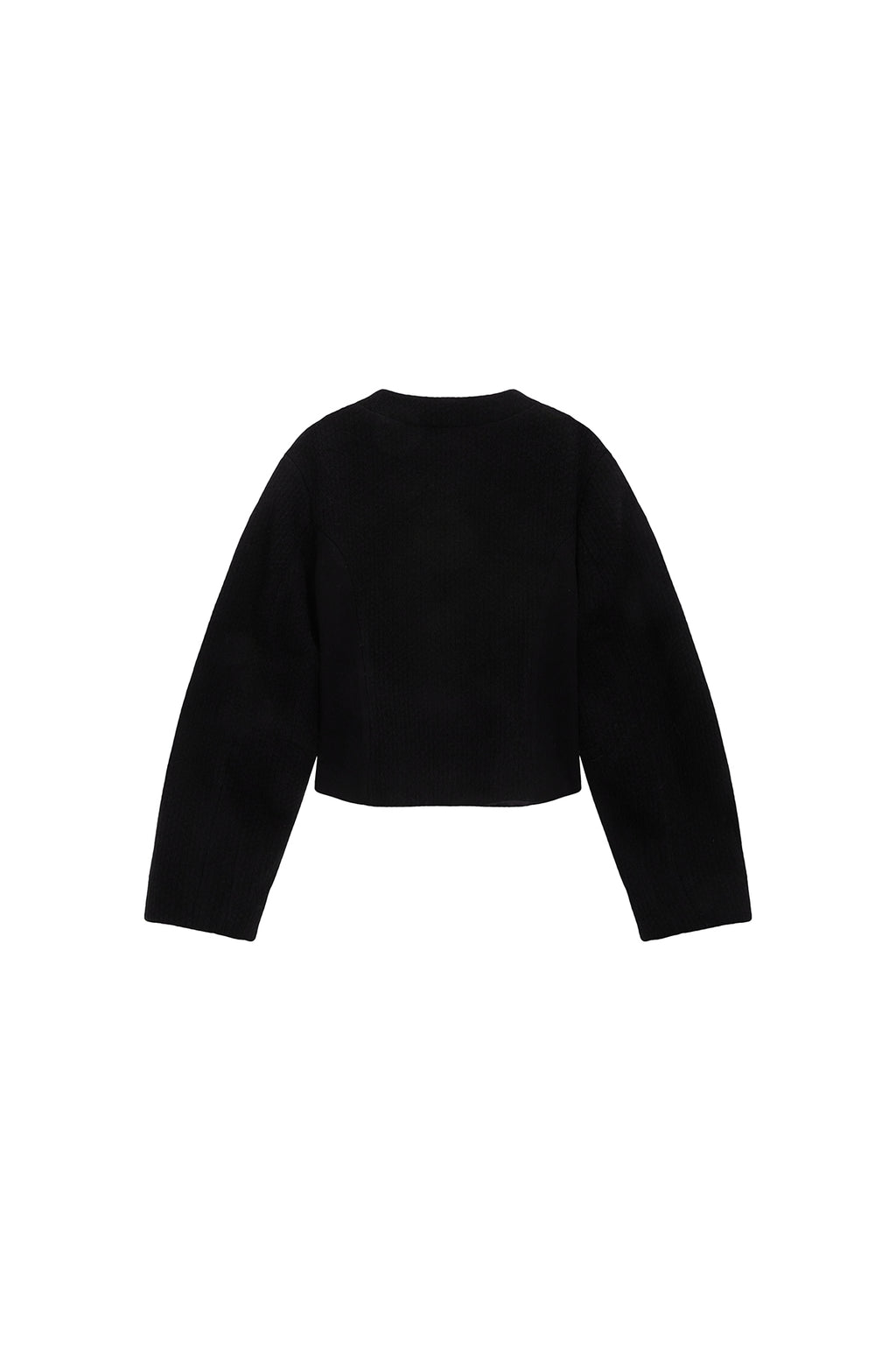 Matinkim Soft Volume Cardigan Jacket IN Black