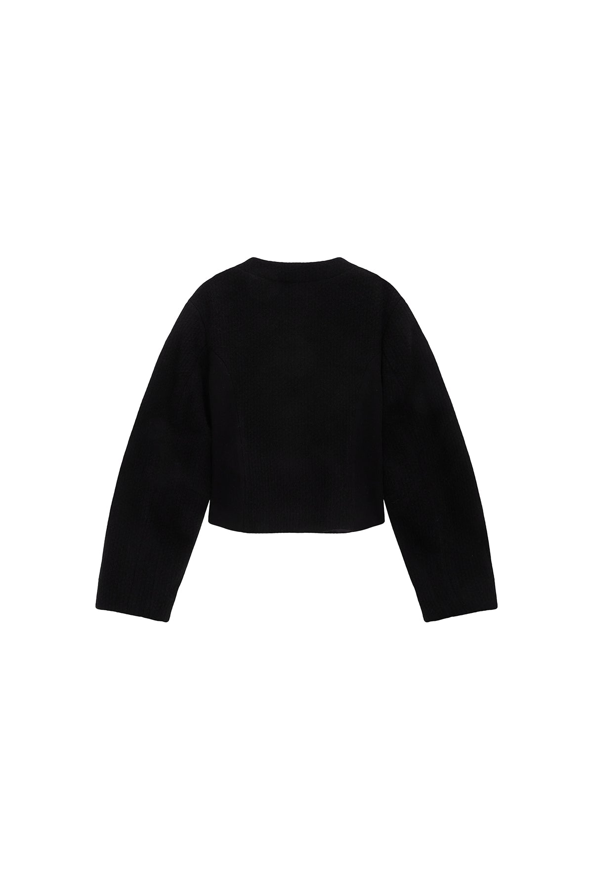 Matinkim Soft Volume Cardigan Jacket IN Black