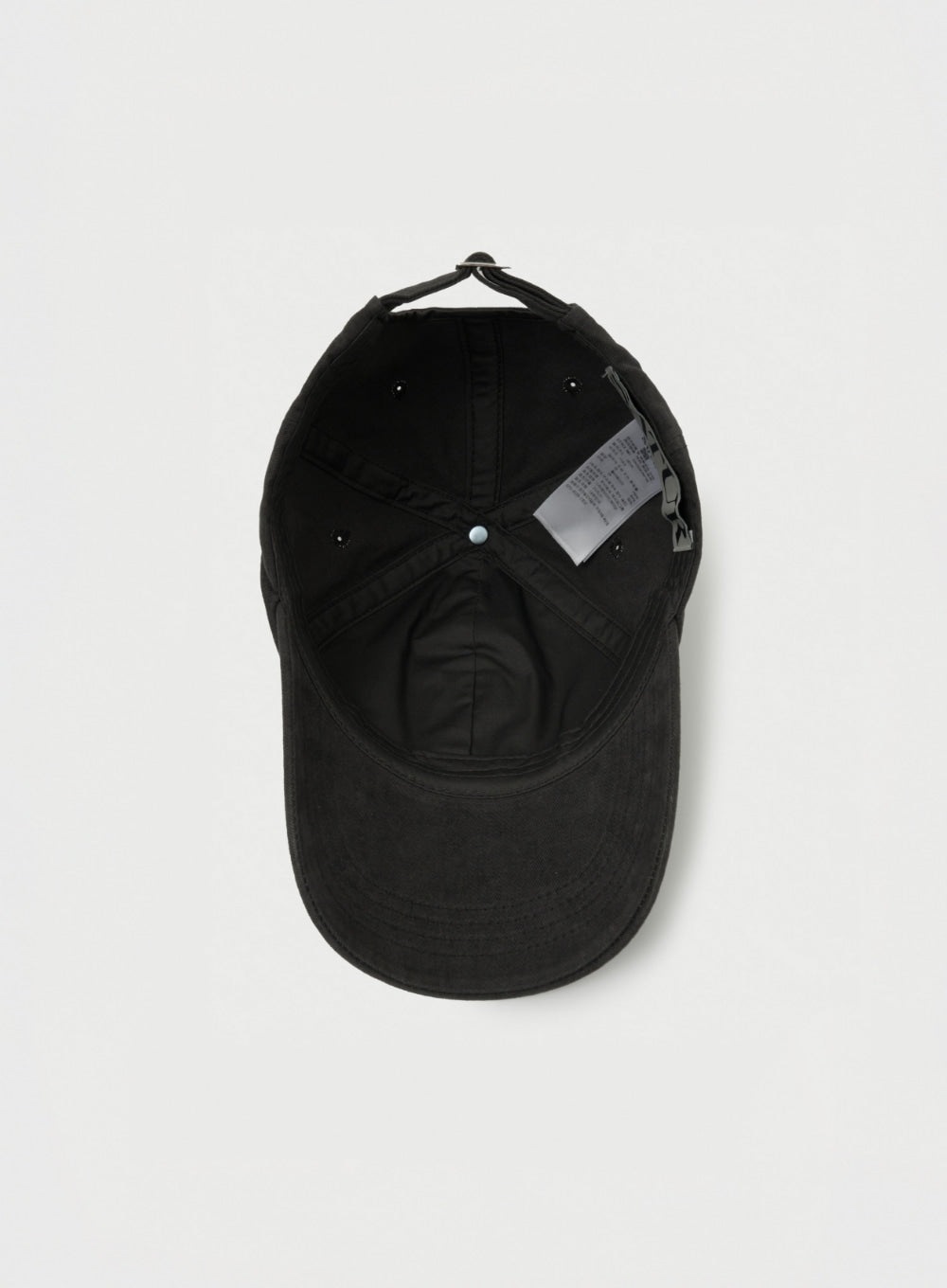 [satur] Vintage Mix Casual Ball Cap - Charcoal Black