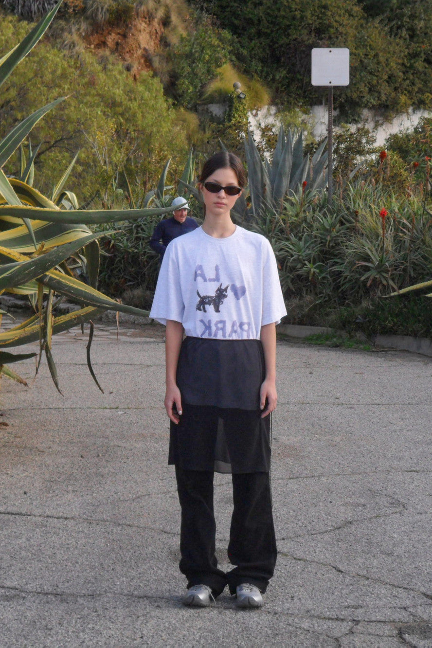 Low Classic Love Park T-Shirt Light Melange Grey