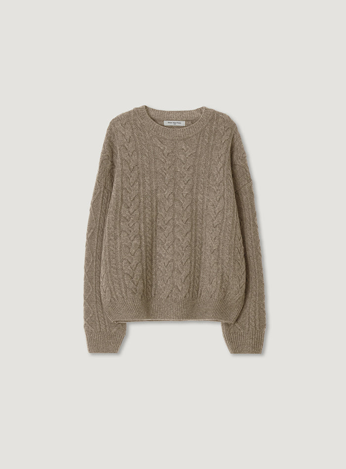 Mango Maniplease Mellow Cable Knit