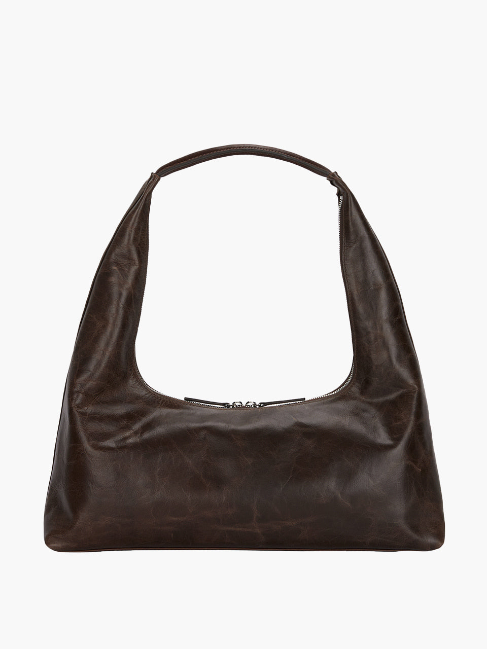 Margesherwood Hobo Large washed brown pull-up