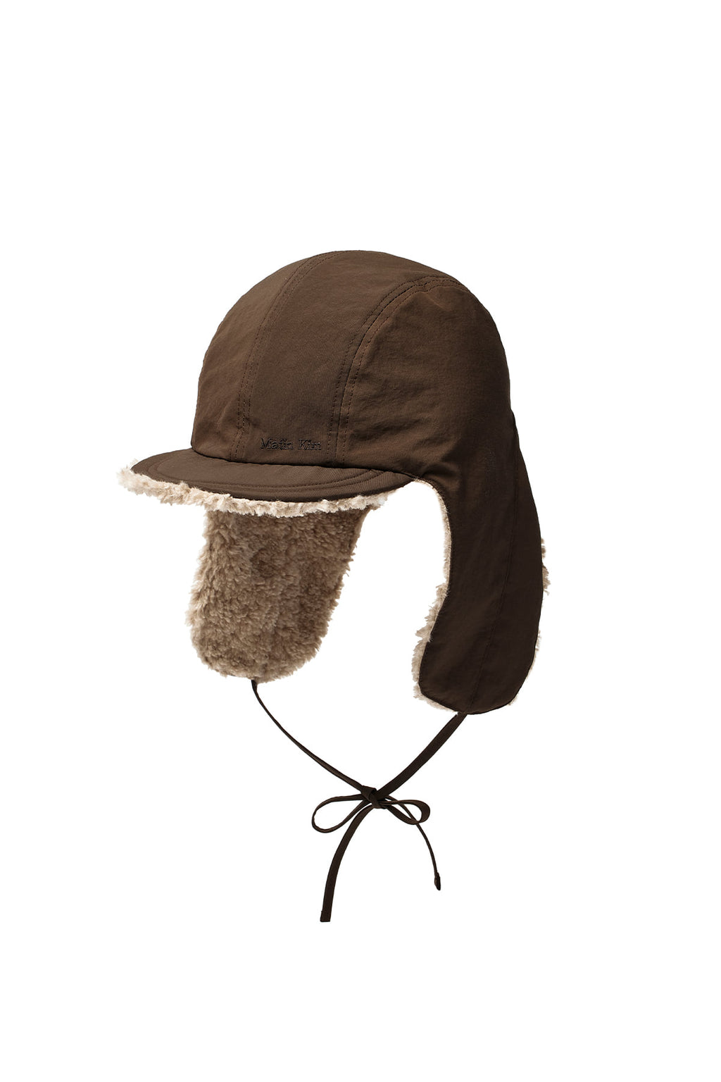 [matinkim] MATIN REVERSIBLE TROOPER HAT IN BROWN