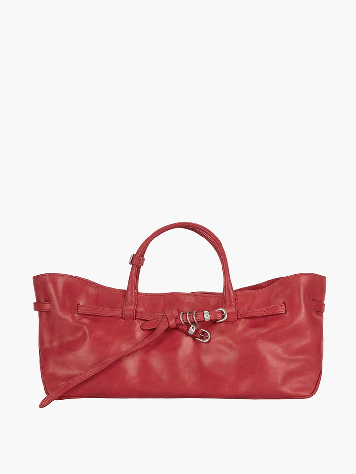 Margesherwood Grandma Used Bag apple red pull-up