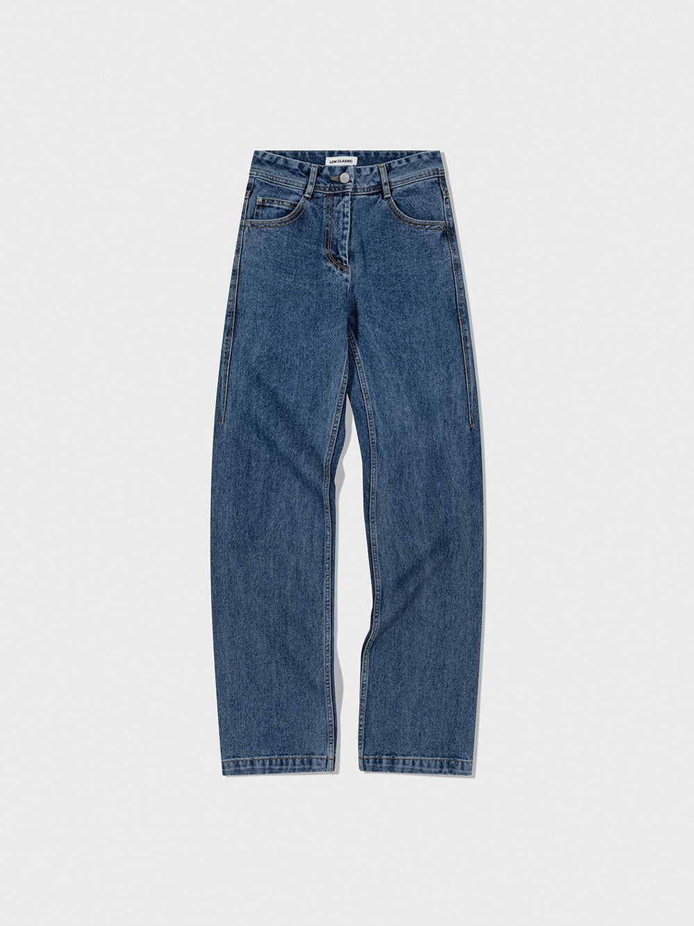 Low Classic Straight Fit Denim Blue