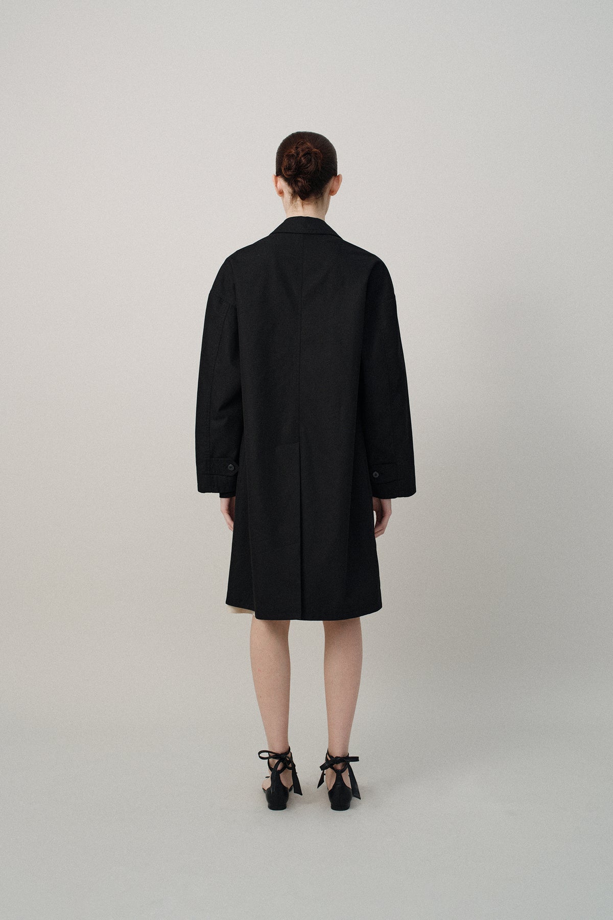 Nothing Written Harri mac coat (Black)