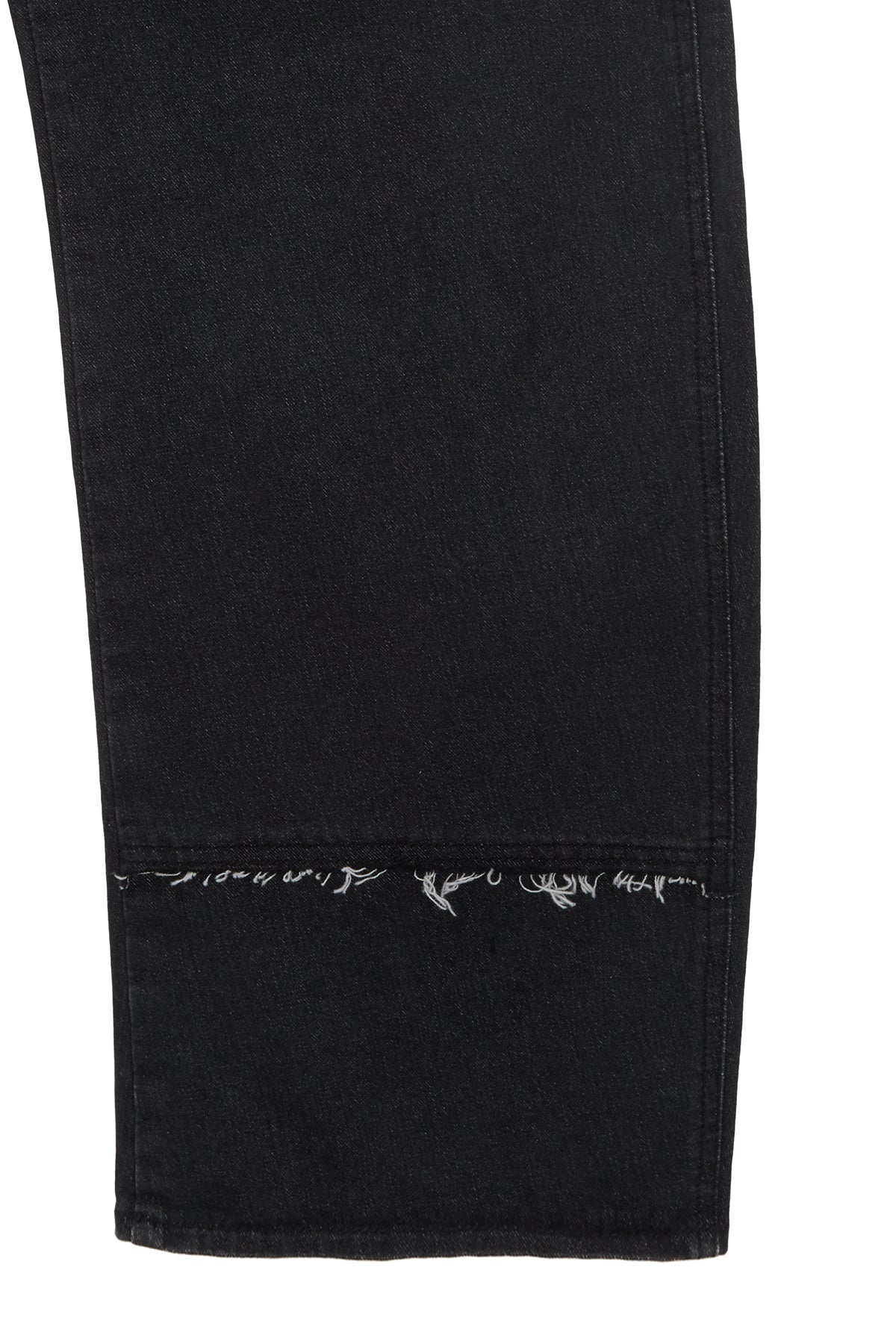 Matinkim Wide Cut Point Denim Pants For Men IN Black