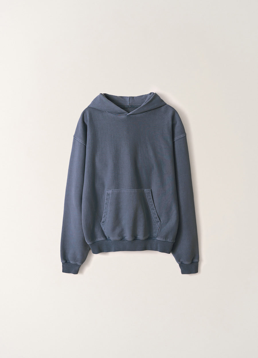 Nothing Written Muted Dye Hoodie (Washed Blue)