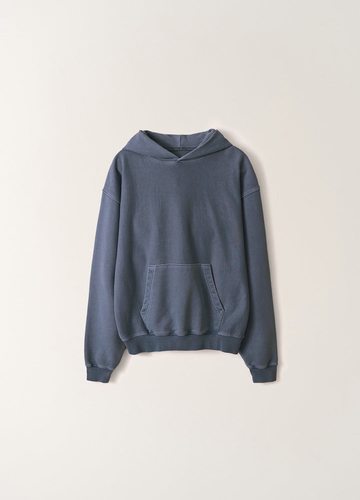 Nothing Written Muted Dye Hoodie (Washed Blue)