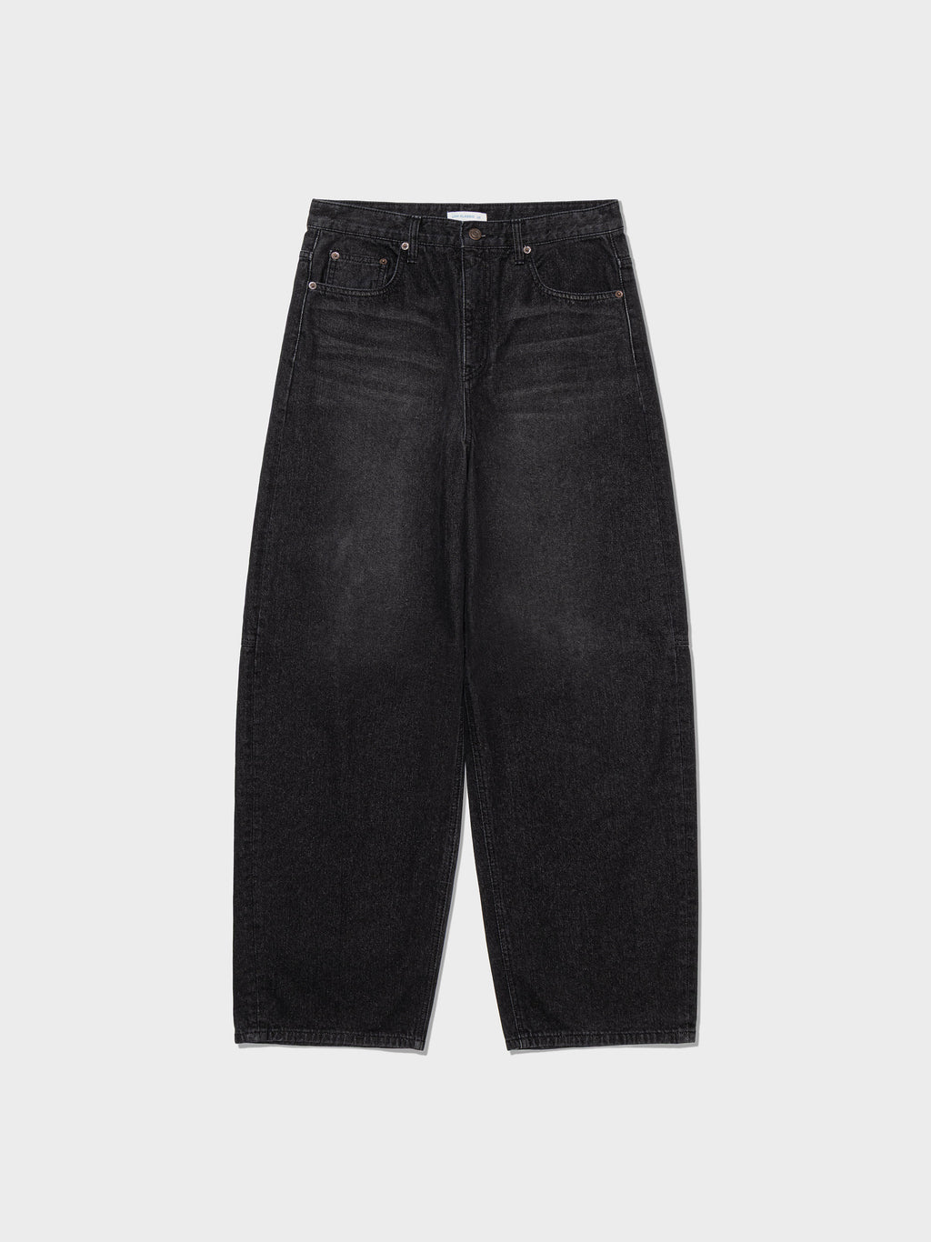Low Classic Oversized Jeans Washed Black