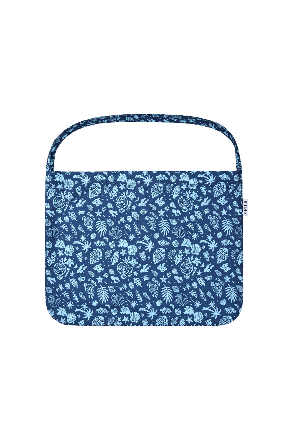 Emis Coastal Logo Eco Bag-Blue