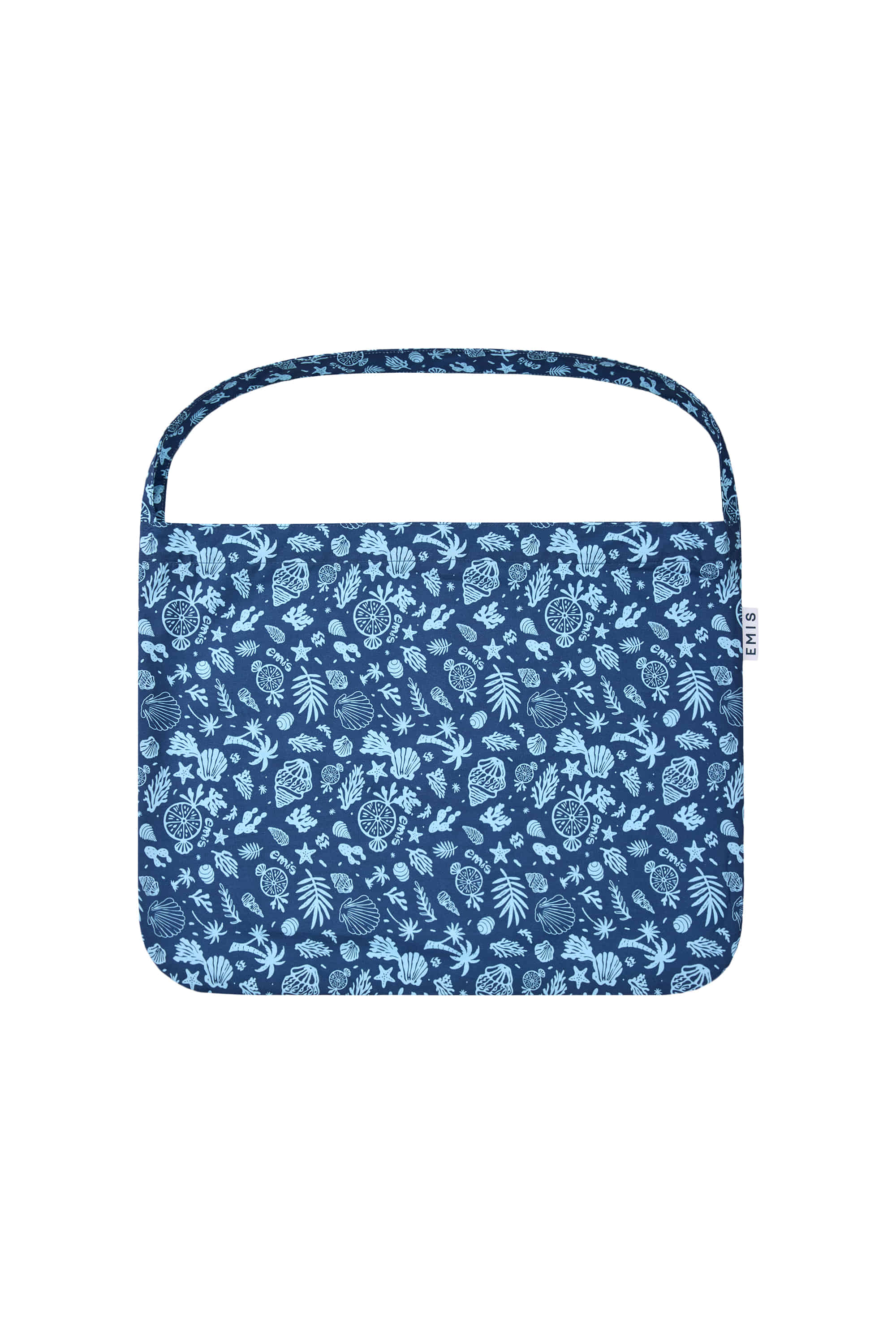 Emis Coastal Logo Eco Bag-Blue