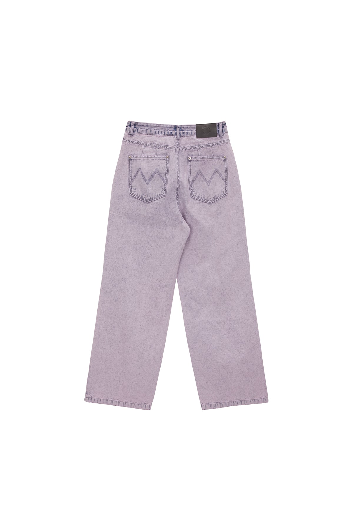 Matinkim Color Washed Denim Pants IN Pink