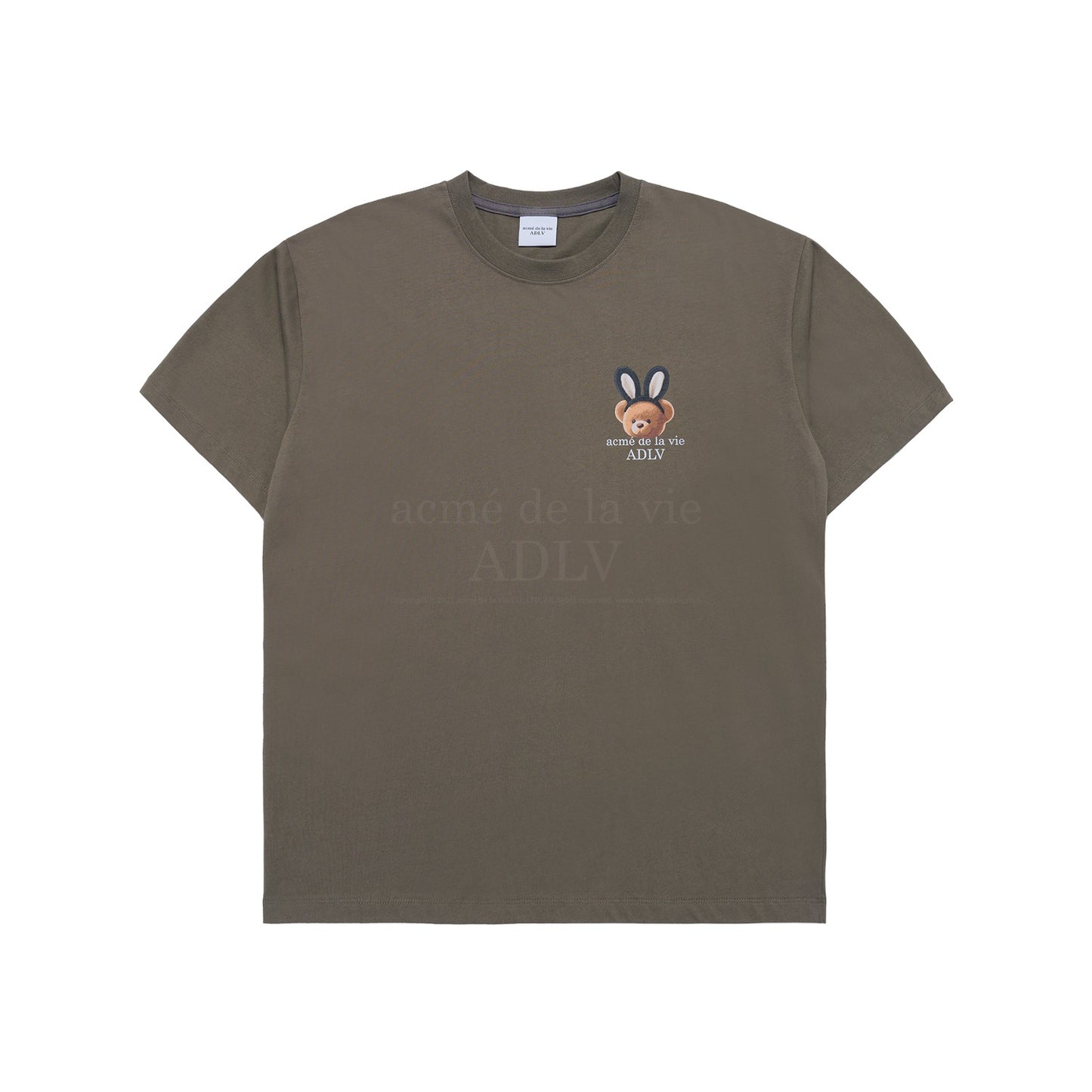 RABBIT BEAR DOLL LOGO SHORT SLEEVE T-SHIRT