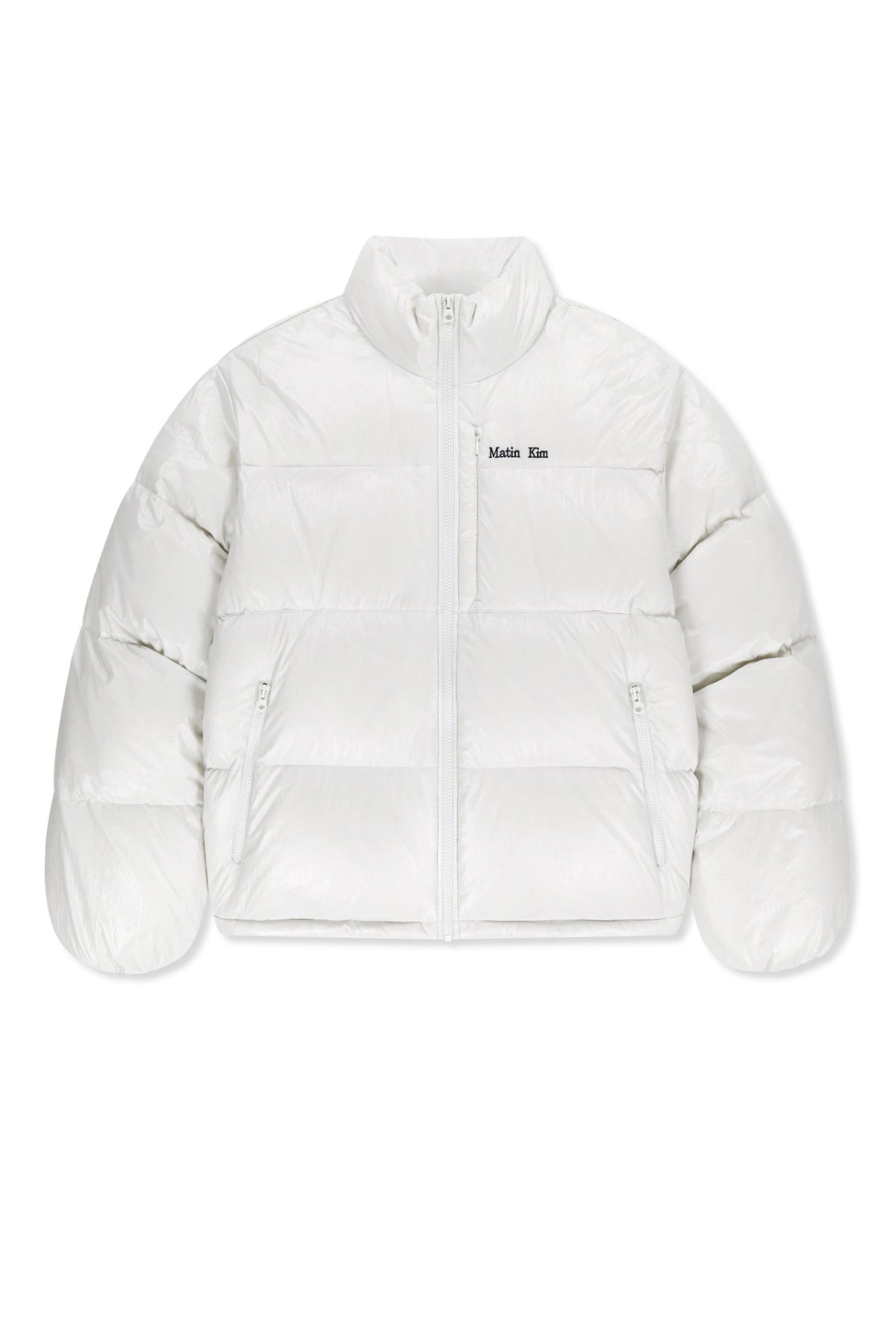 Matinkim Small Logo Volume Down Jumper In Ivory