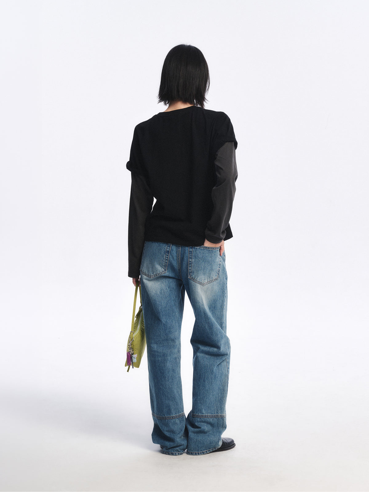 Low Classic Lc Layered Tee Black