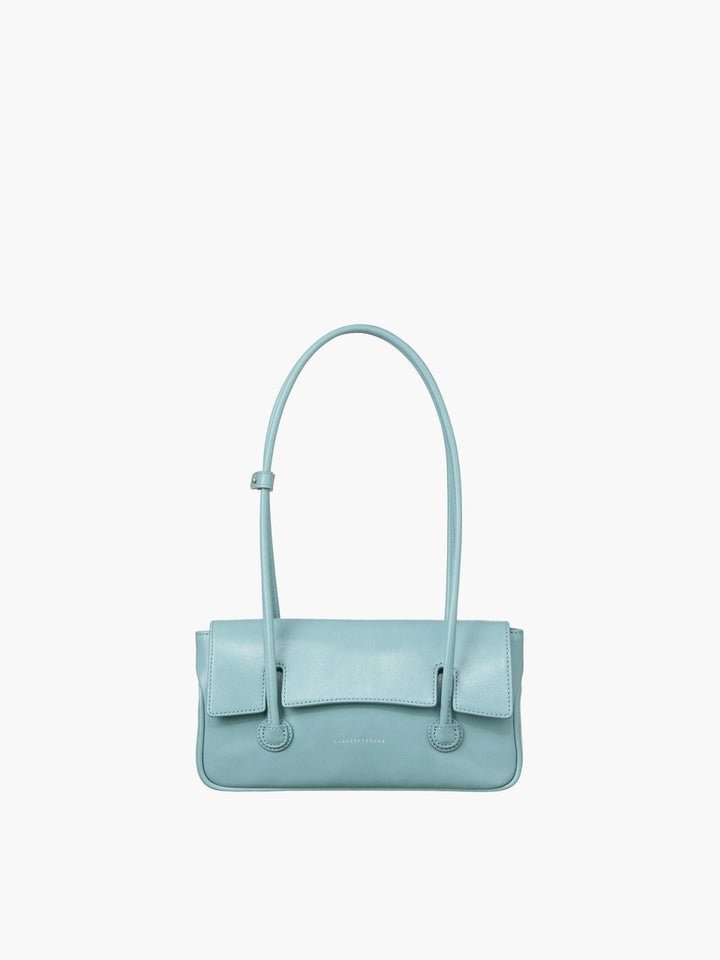 Margesherwood Flap Small mint glossy plain